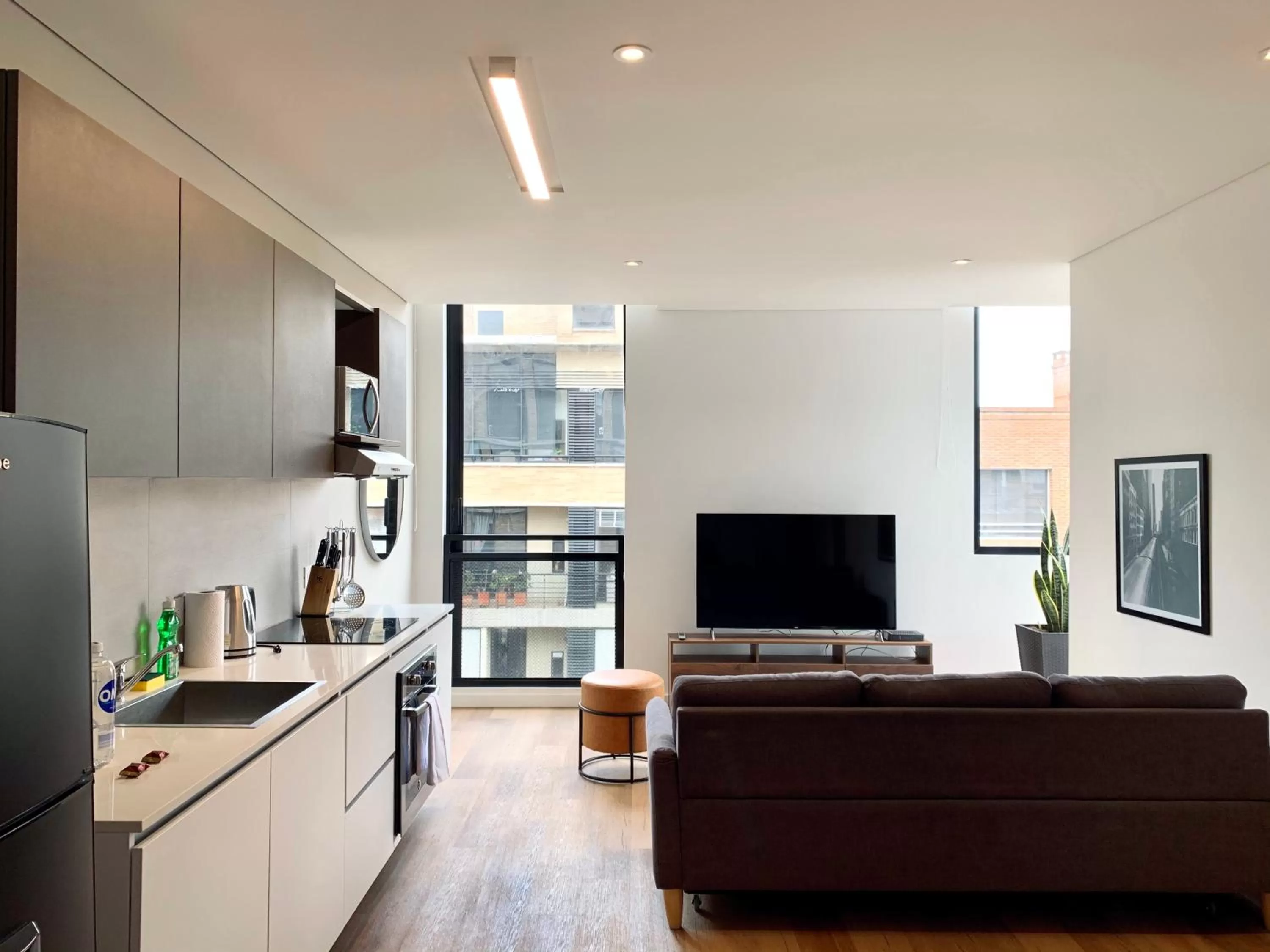 Kitchen/Kitchenette in Kubik apartments in Exclusive Virrey