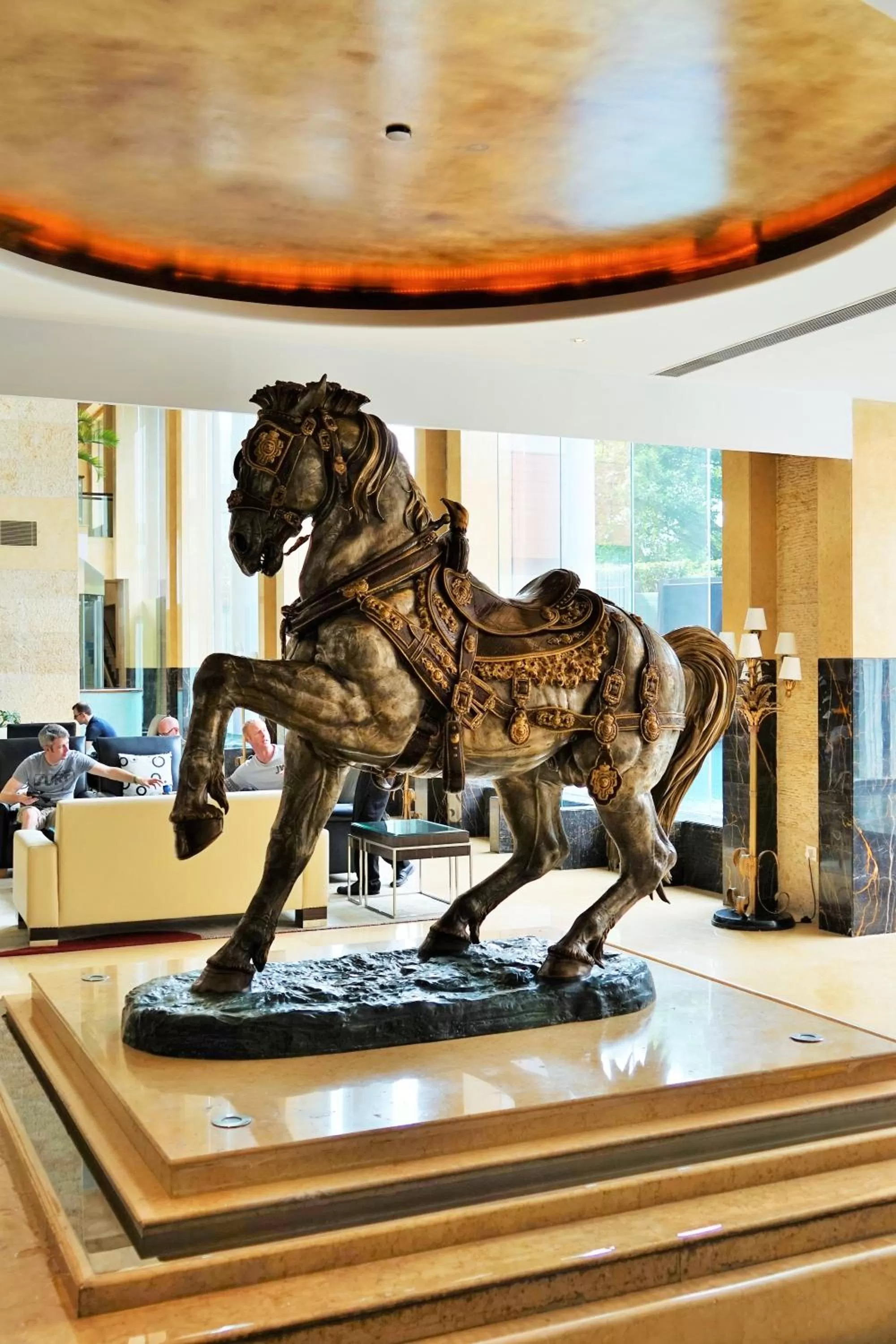 Decorative detail in Taj Chandigarh