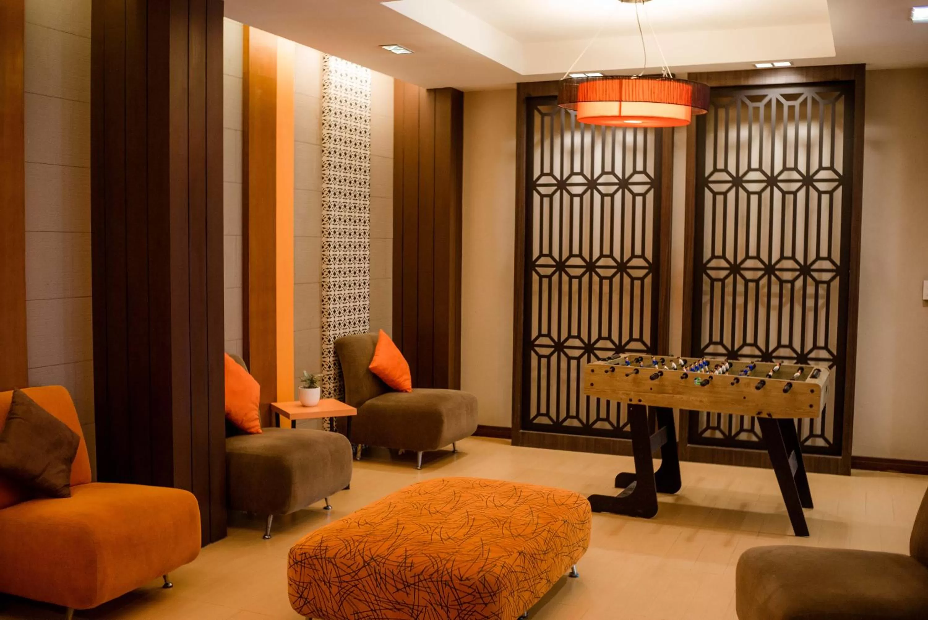 Living room in De Hug Hotel & Residence