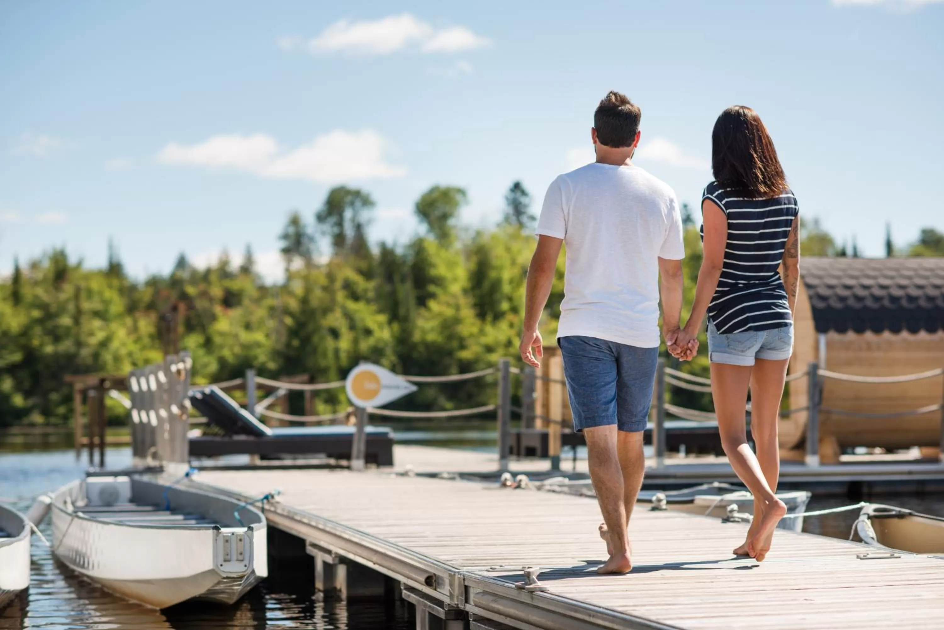 Lake view in Estérel Resort