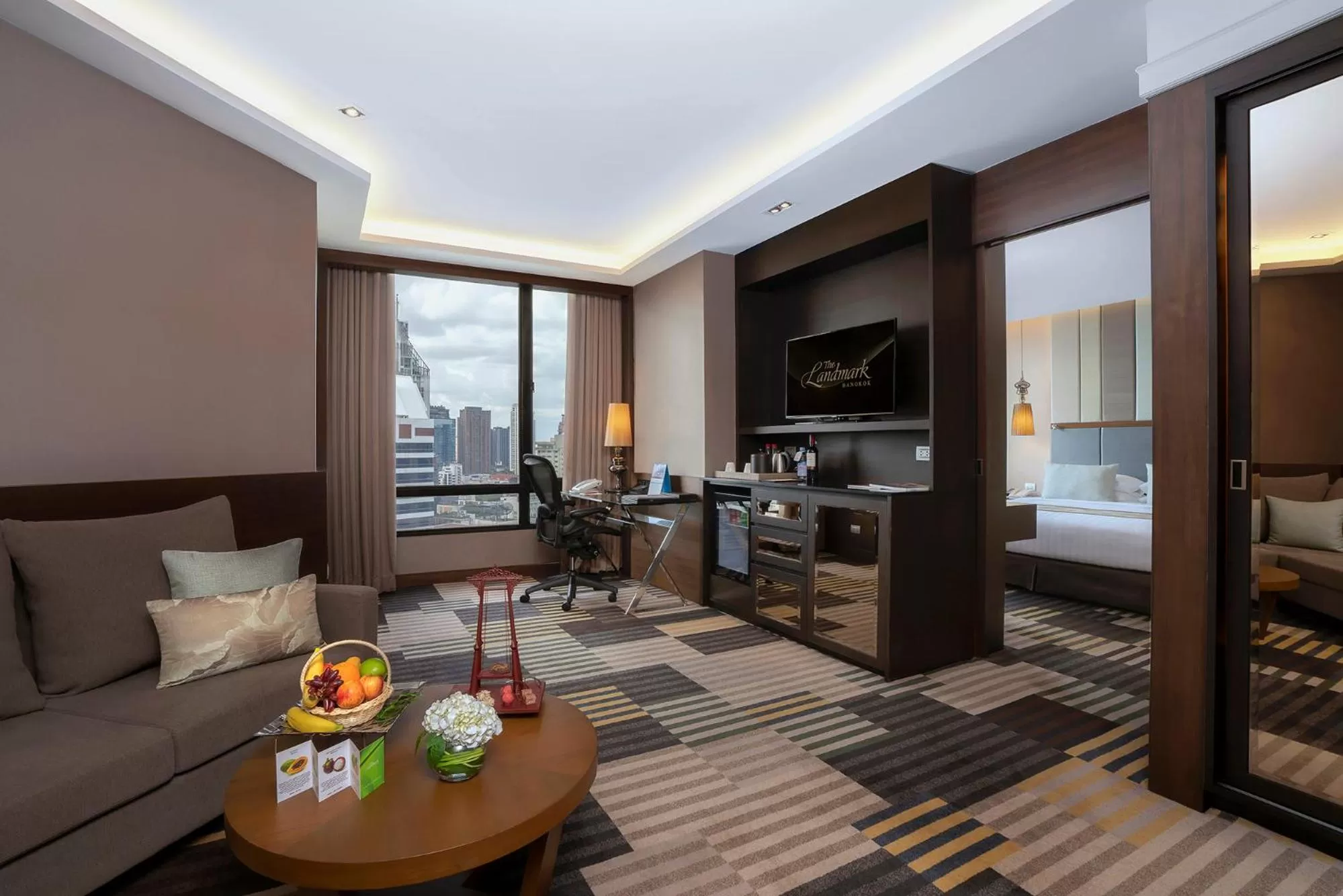 Living room in The Landmark Bangkok