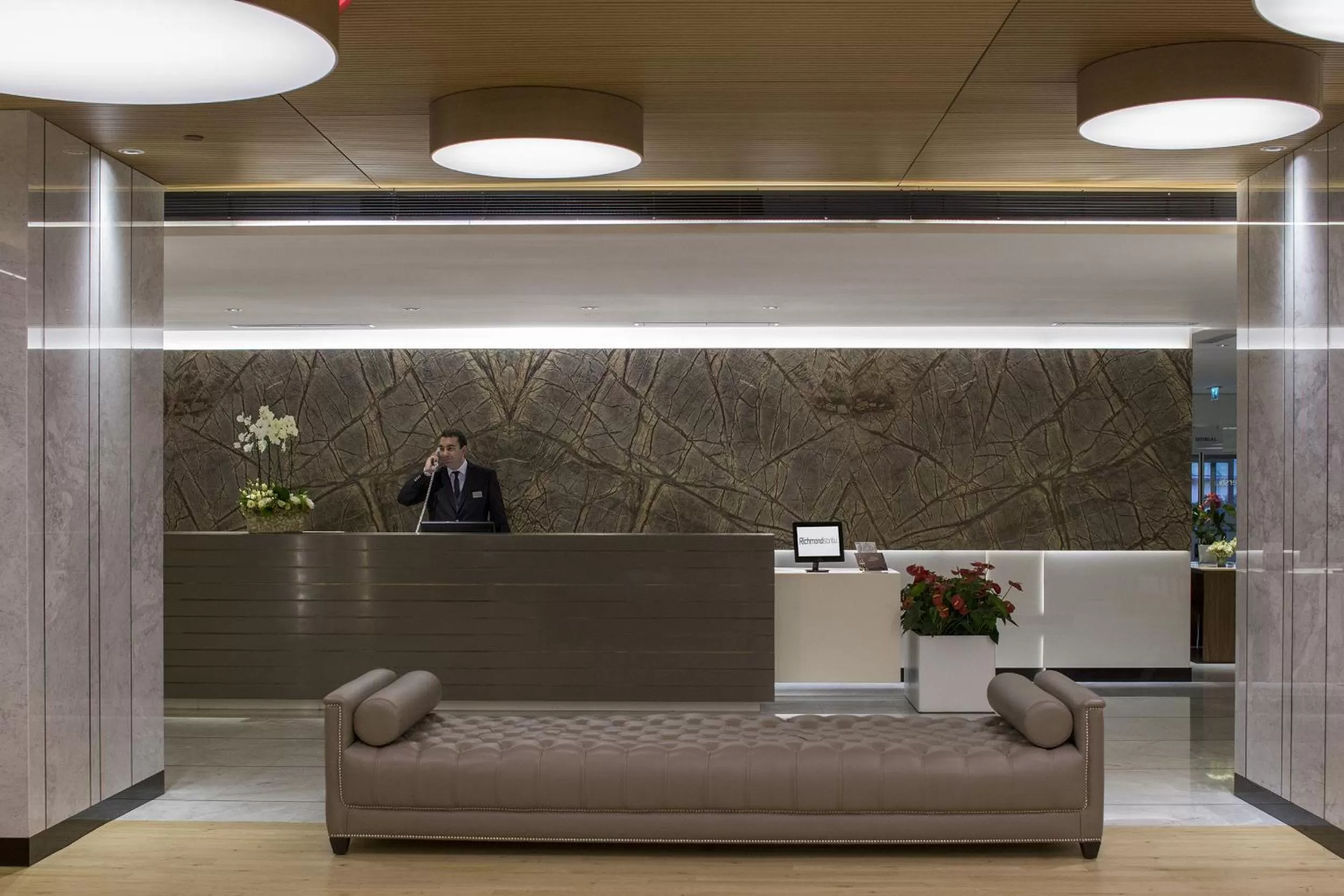 Lobby or reception in Richmond Istanbul