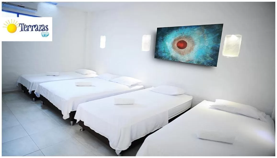 Bed in Hotel Terrazas de la Candelaria