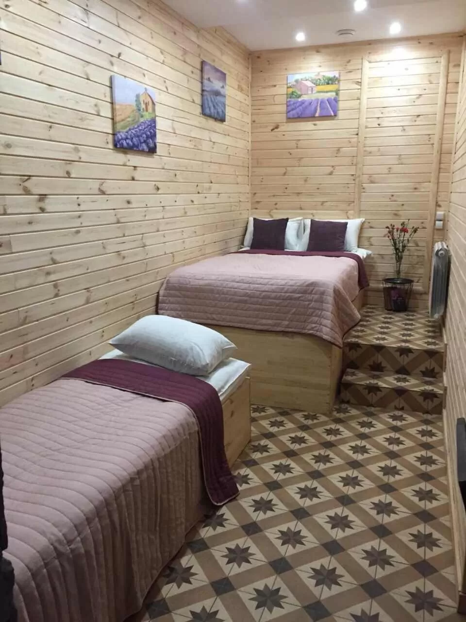 Bed in WINE & ROSE BOUTIQUE HOTEL