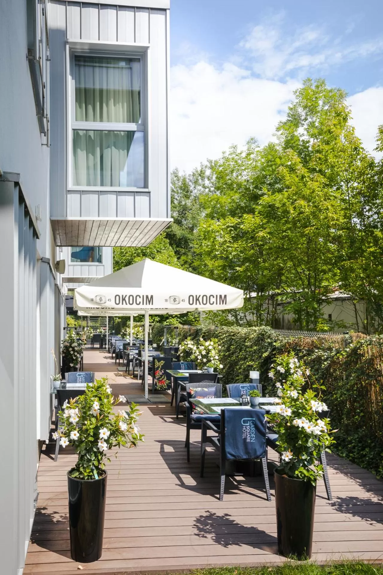 Property building in Focus Hotel Premium Kraków