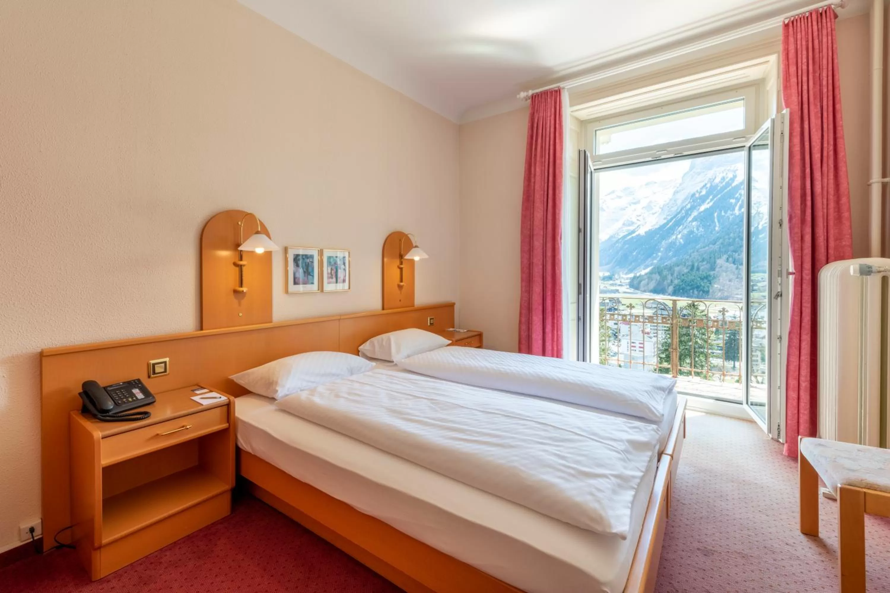 Bed in Hotel Terrace