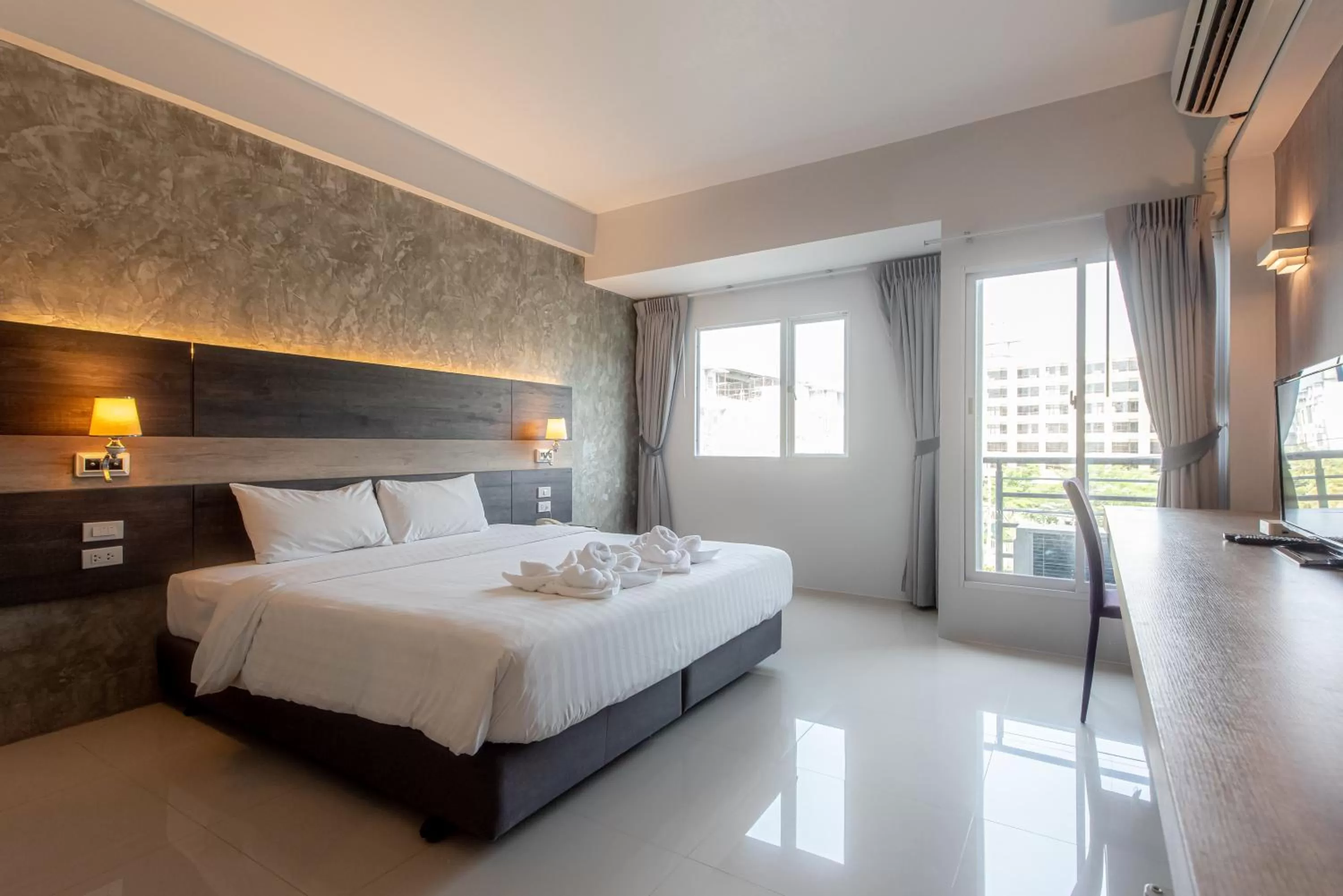 Photo of the whole room, Bed in The Proud Exclusive Hotel-SHA Plus