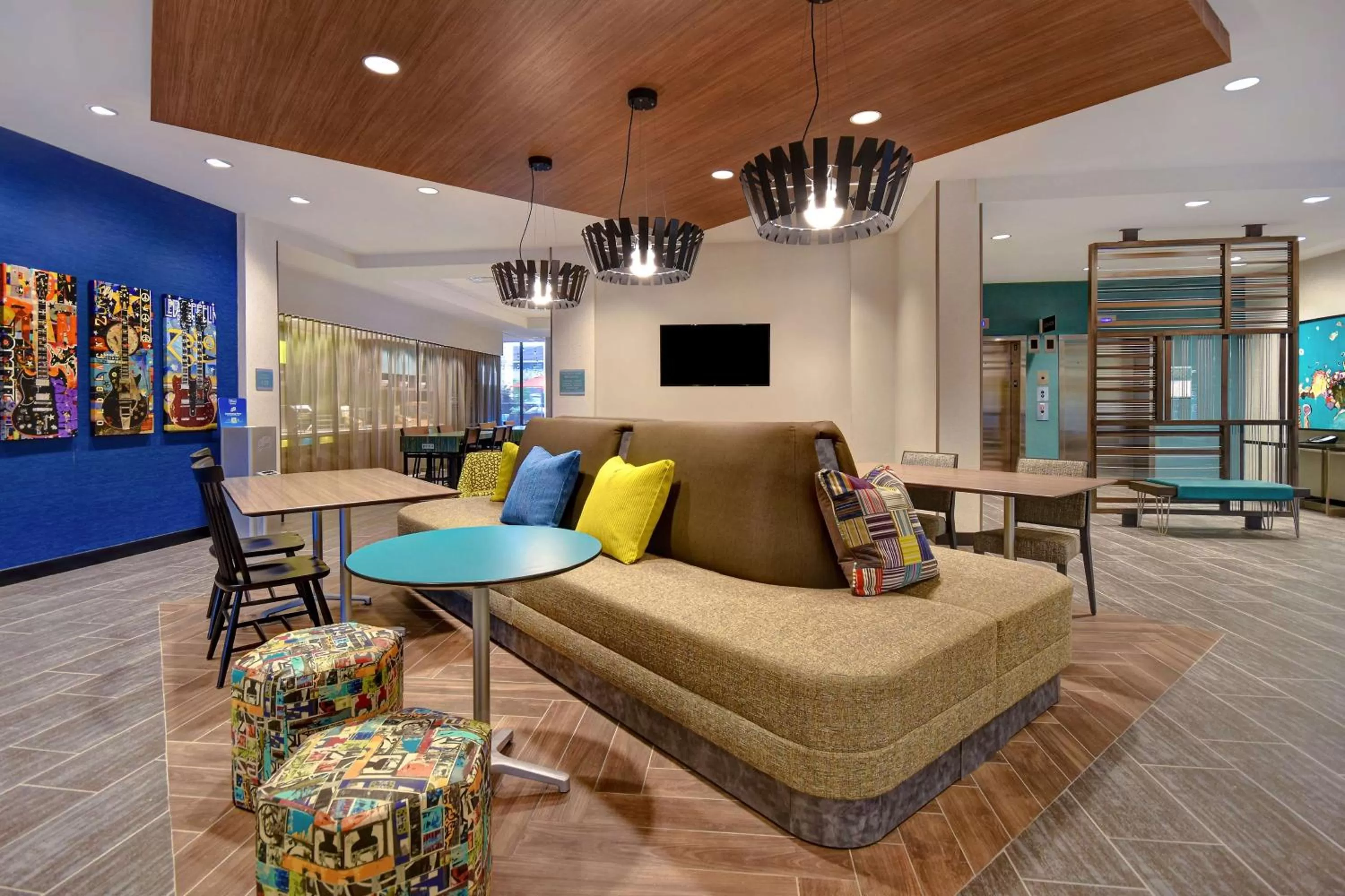 Lobby or reception in Home2 Suites By Hilton Kalamazoo Downtown, Mi