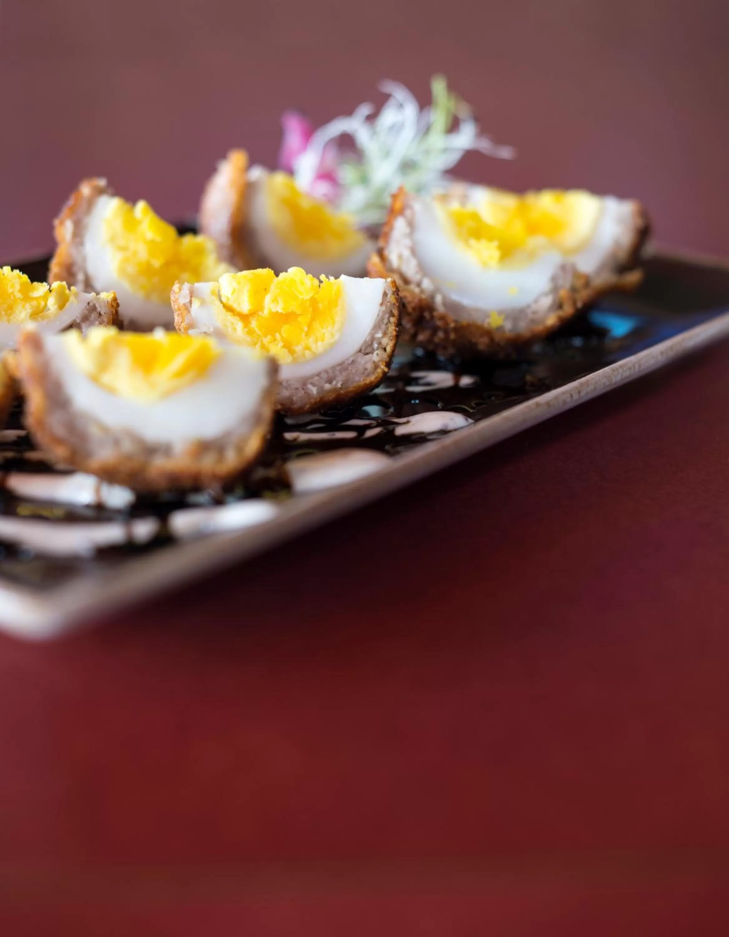 Food close-up in Tetherow Hotel