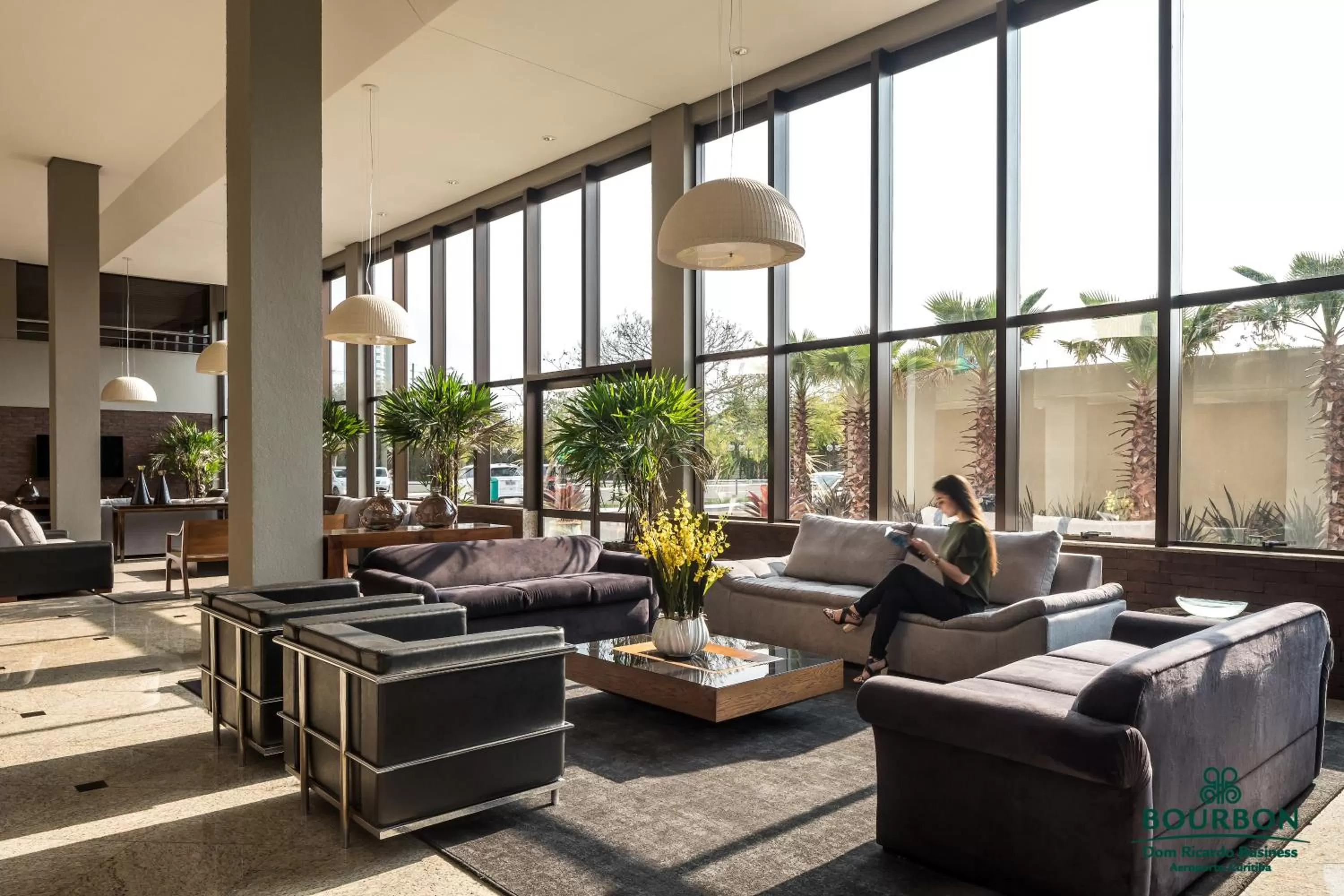 Lobby or reception in Bourbon Dom Ricardo Aeroporto Curitiba Business Hotel