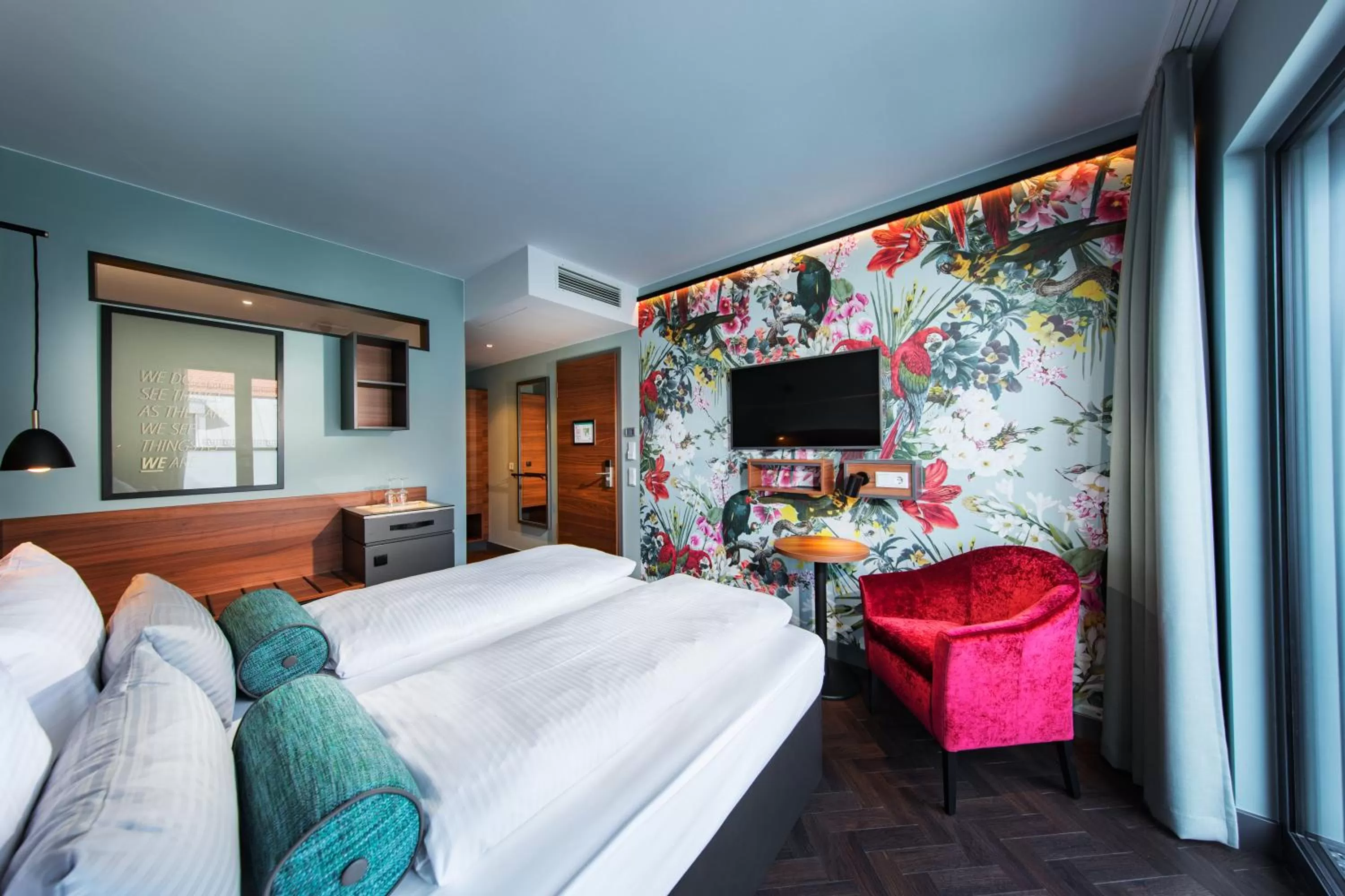 TV and multimedia, Bed in Maison Schiller by DesignCity Hotels