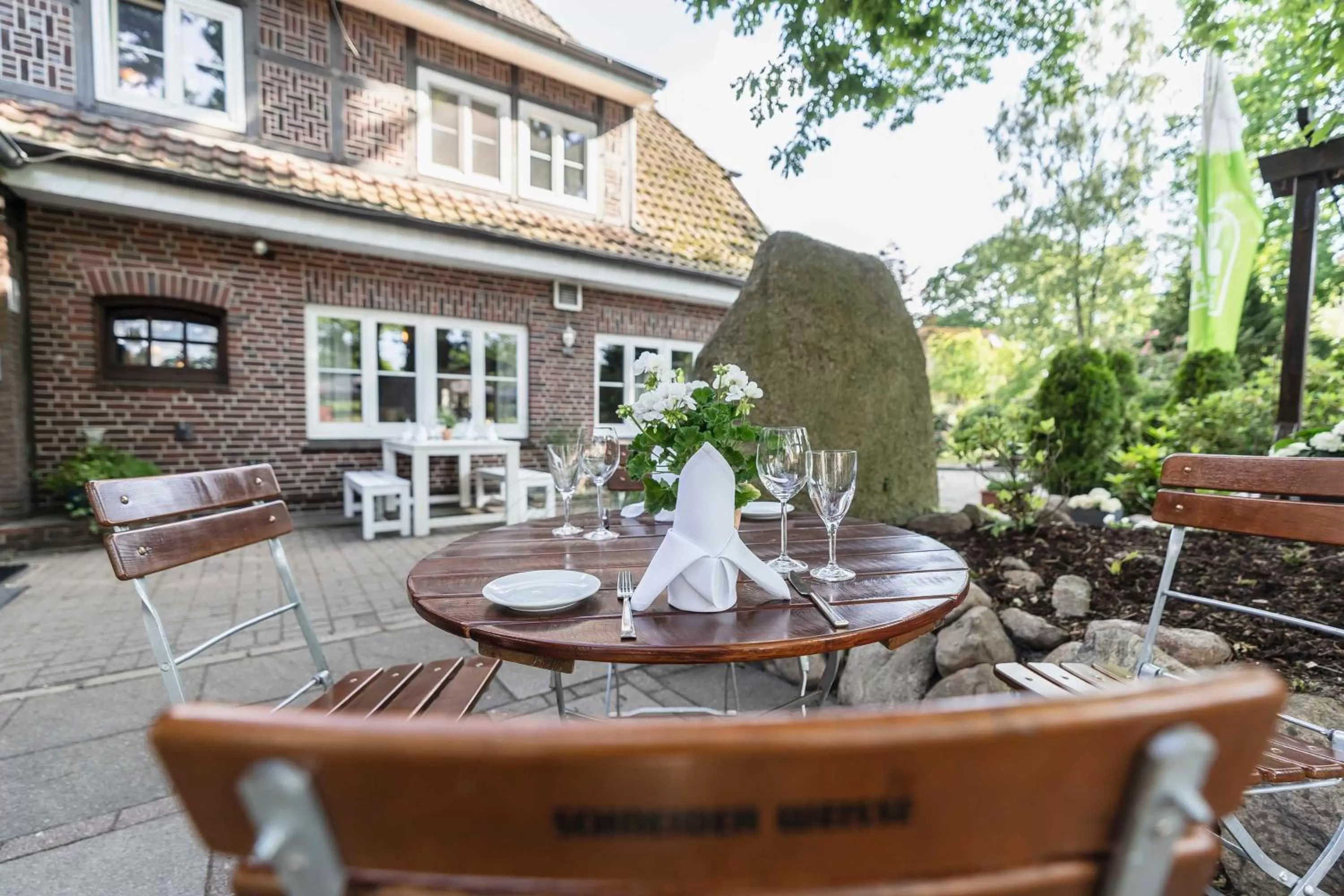 Garden in Flair Hotel Zur Eiche