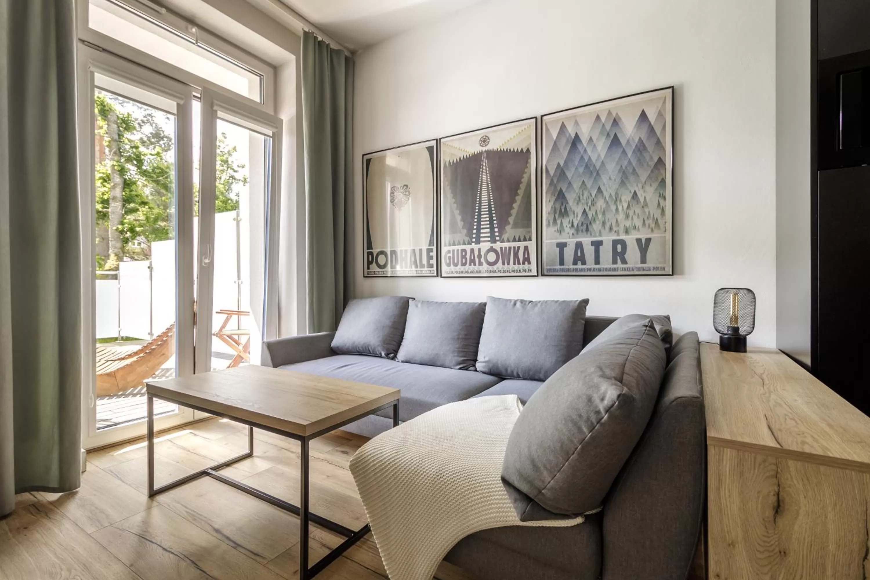 Living room, Seating Area in Jagiellońska Residence
