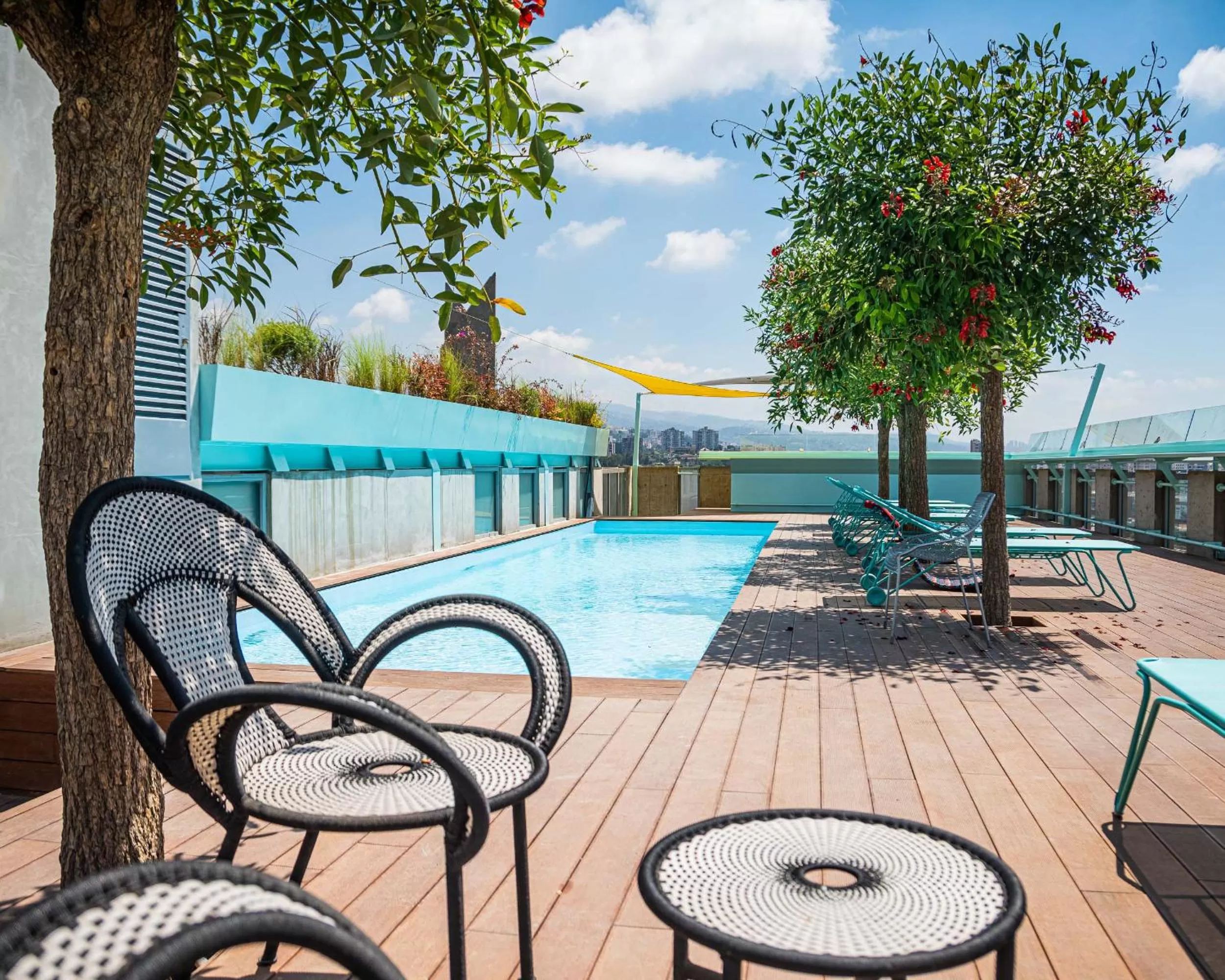 Swimming pool in Bossa Nova Beirut Hotel