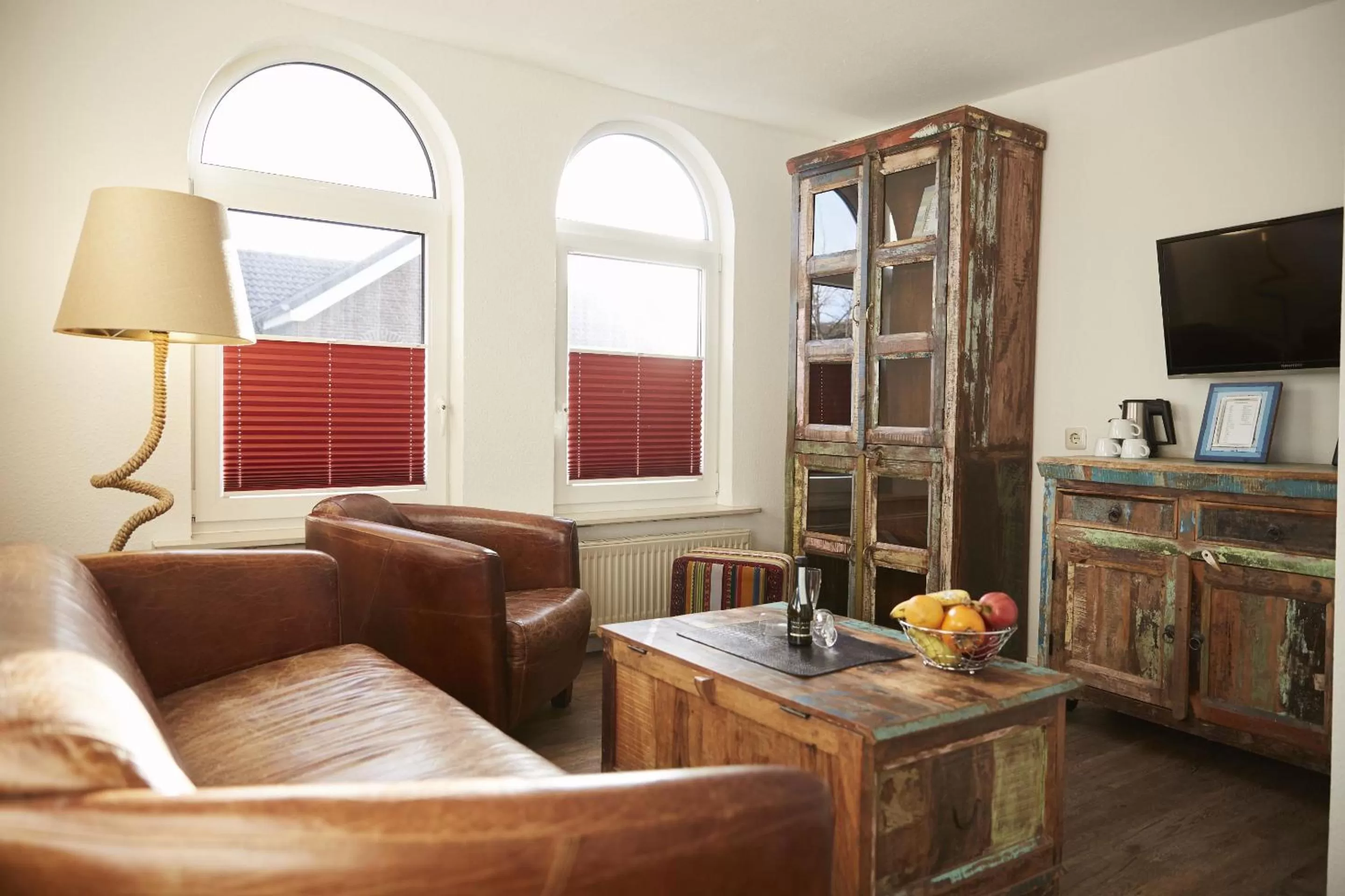 Living room in Bernstein-Hotel Bootshaus