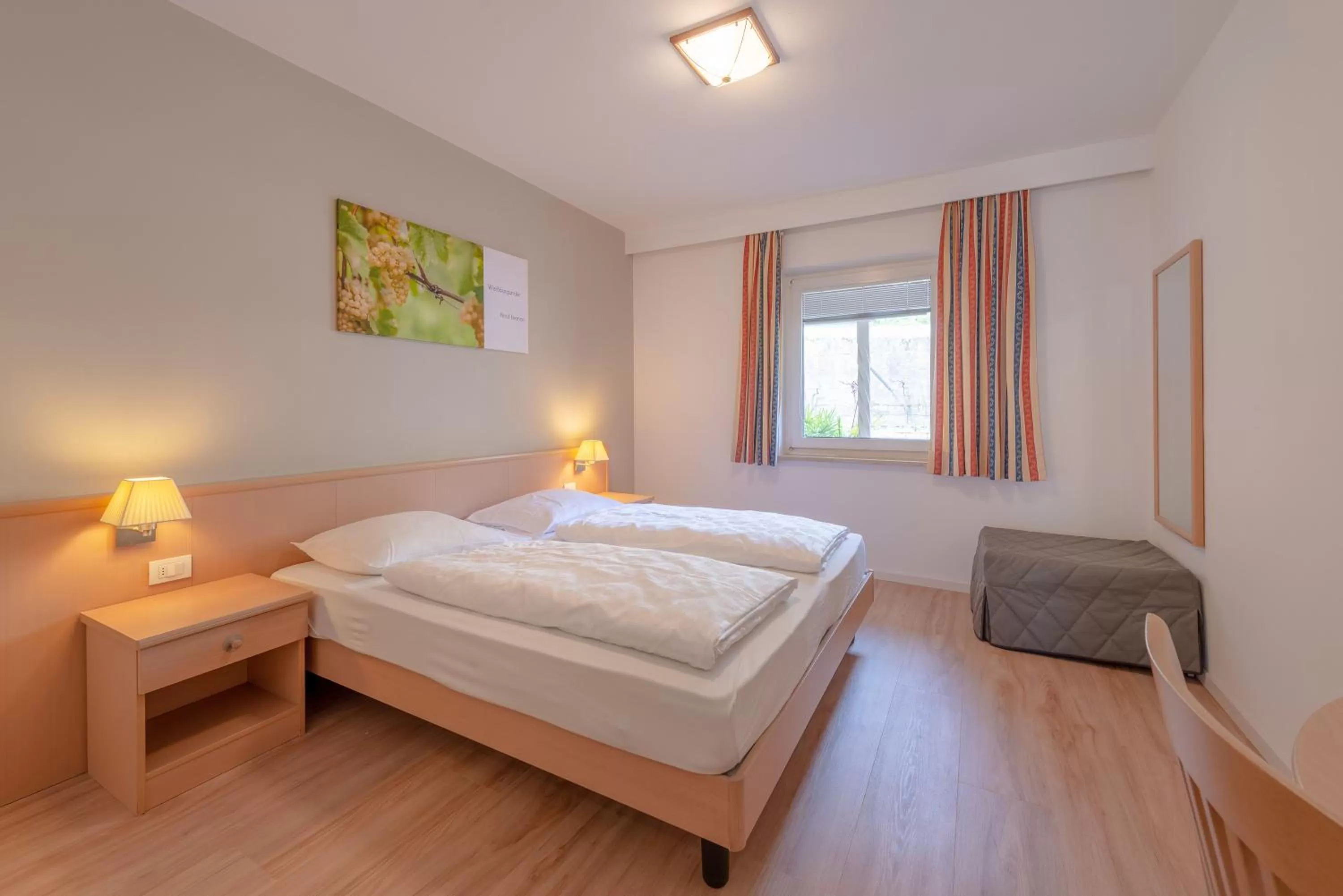 Bed in Garni Hotel Ritterhof