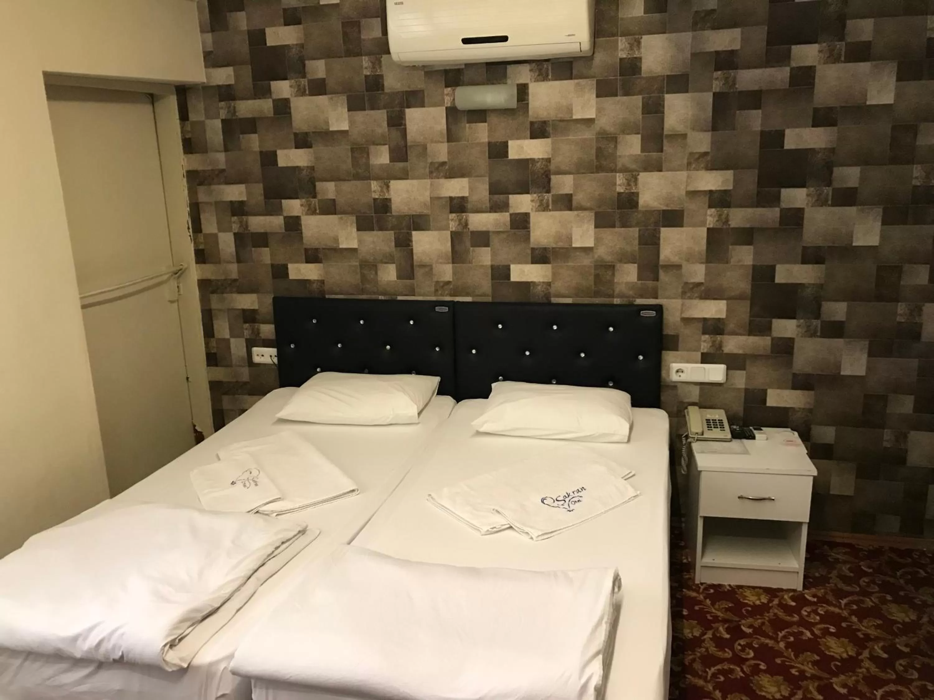Bed in Sakran Hotel