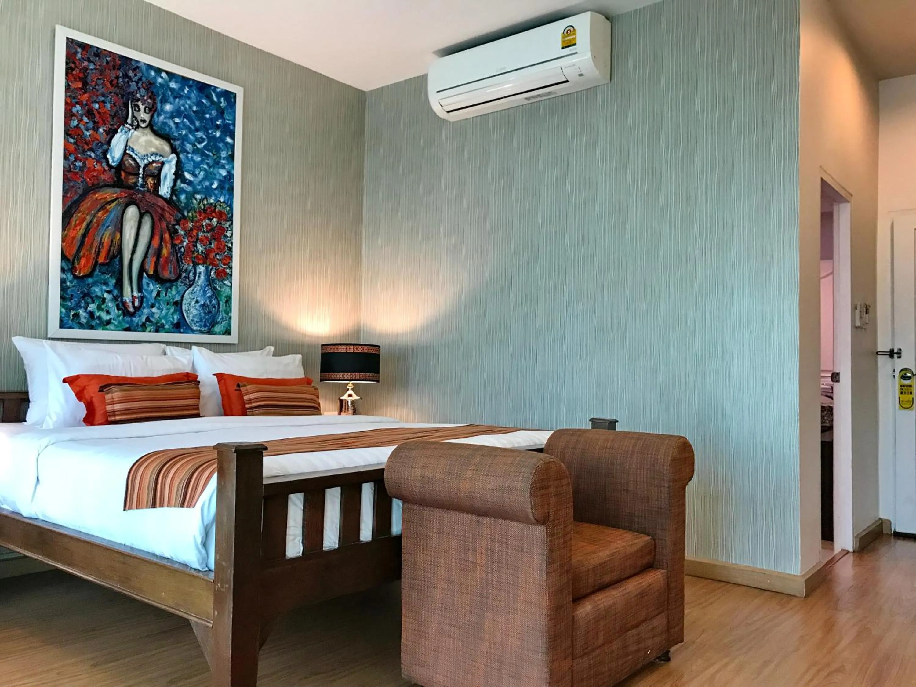 Bedroom, Bed in Casa Blanca Boutique Hotel - SHA Plus