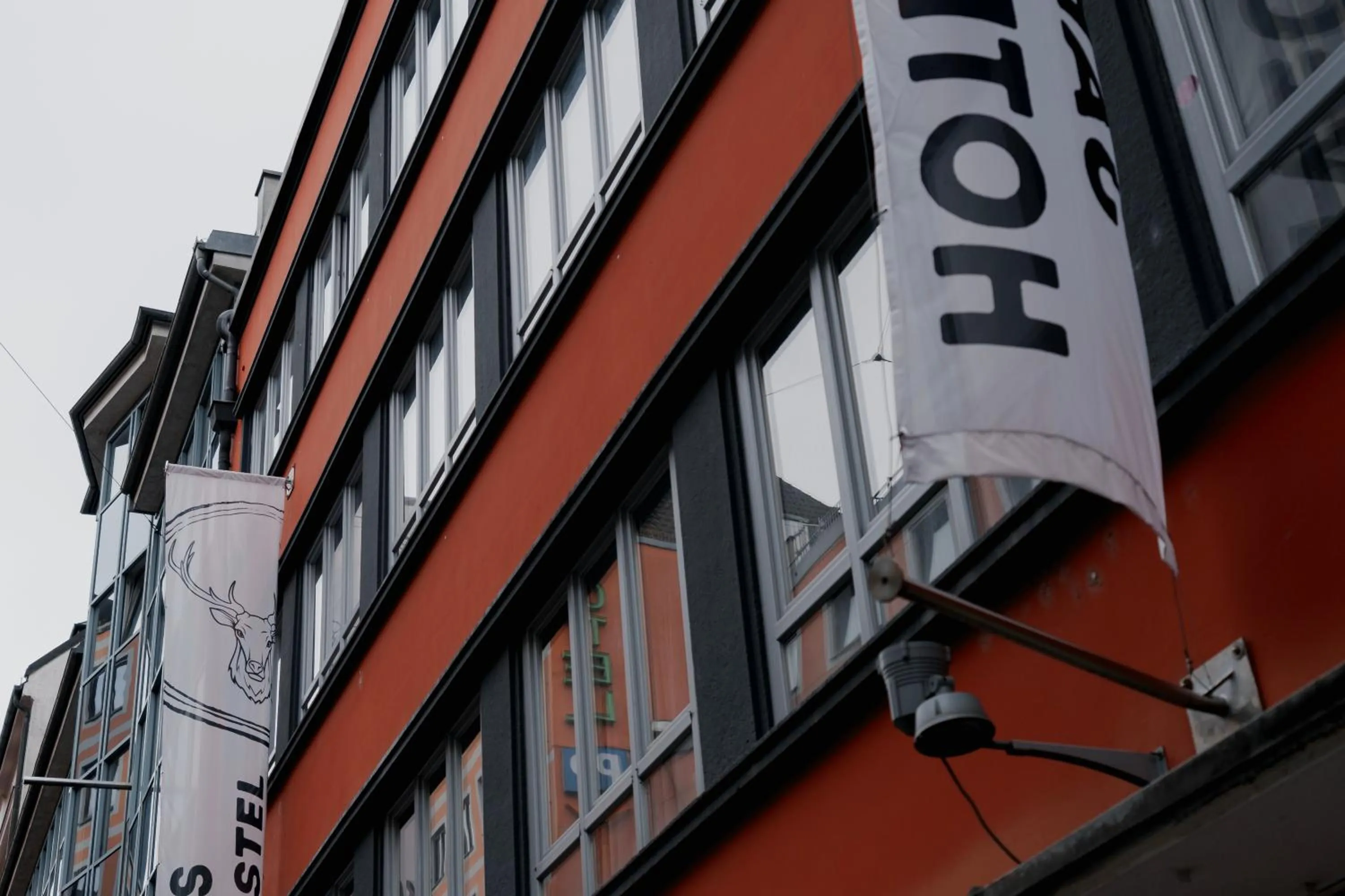 Property building in Jaeger´s Munich (Hotel/Hostel)