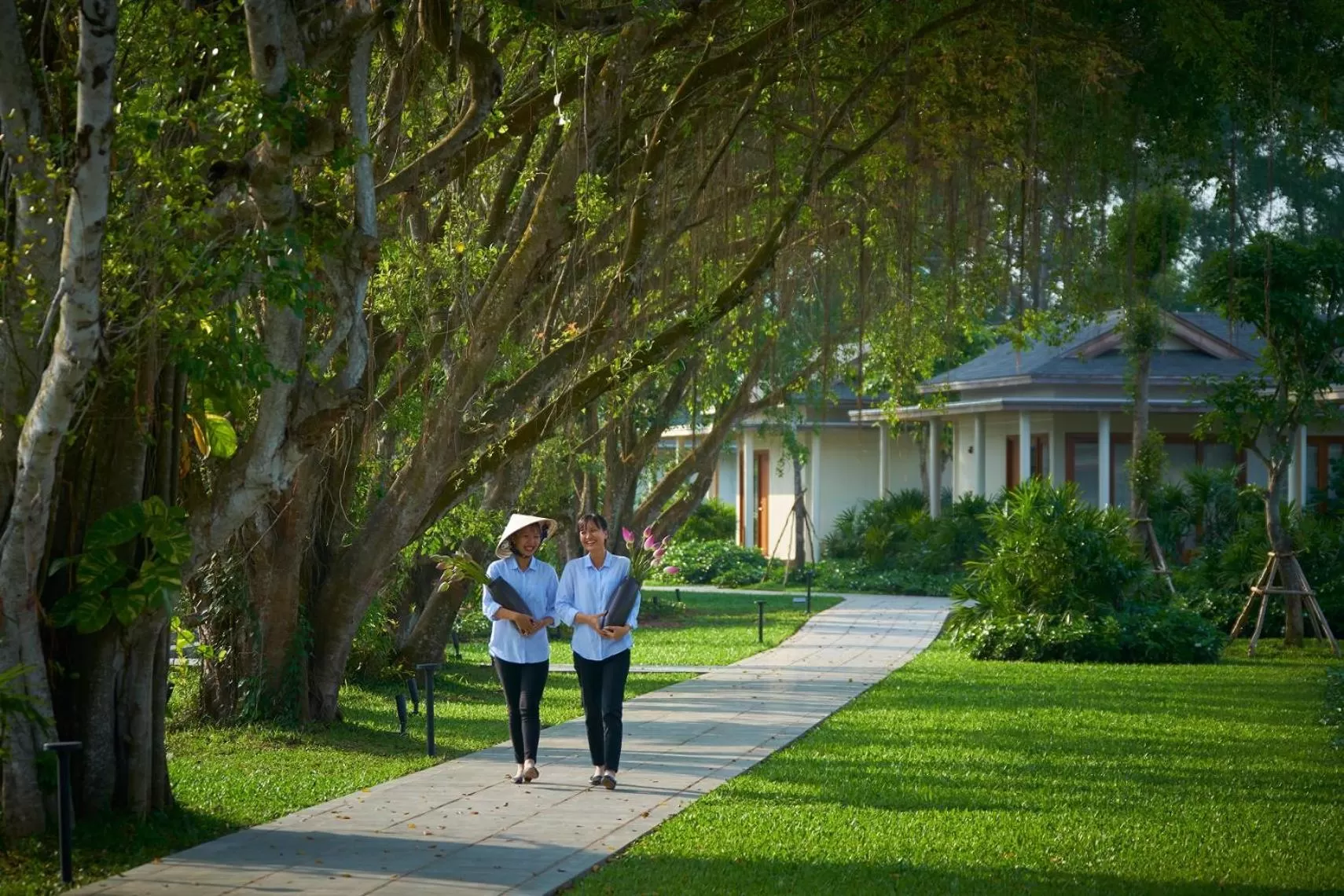 Garden in Azerai Can Tho