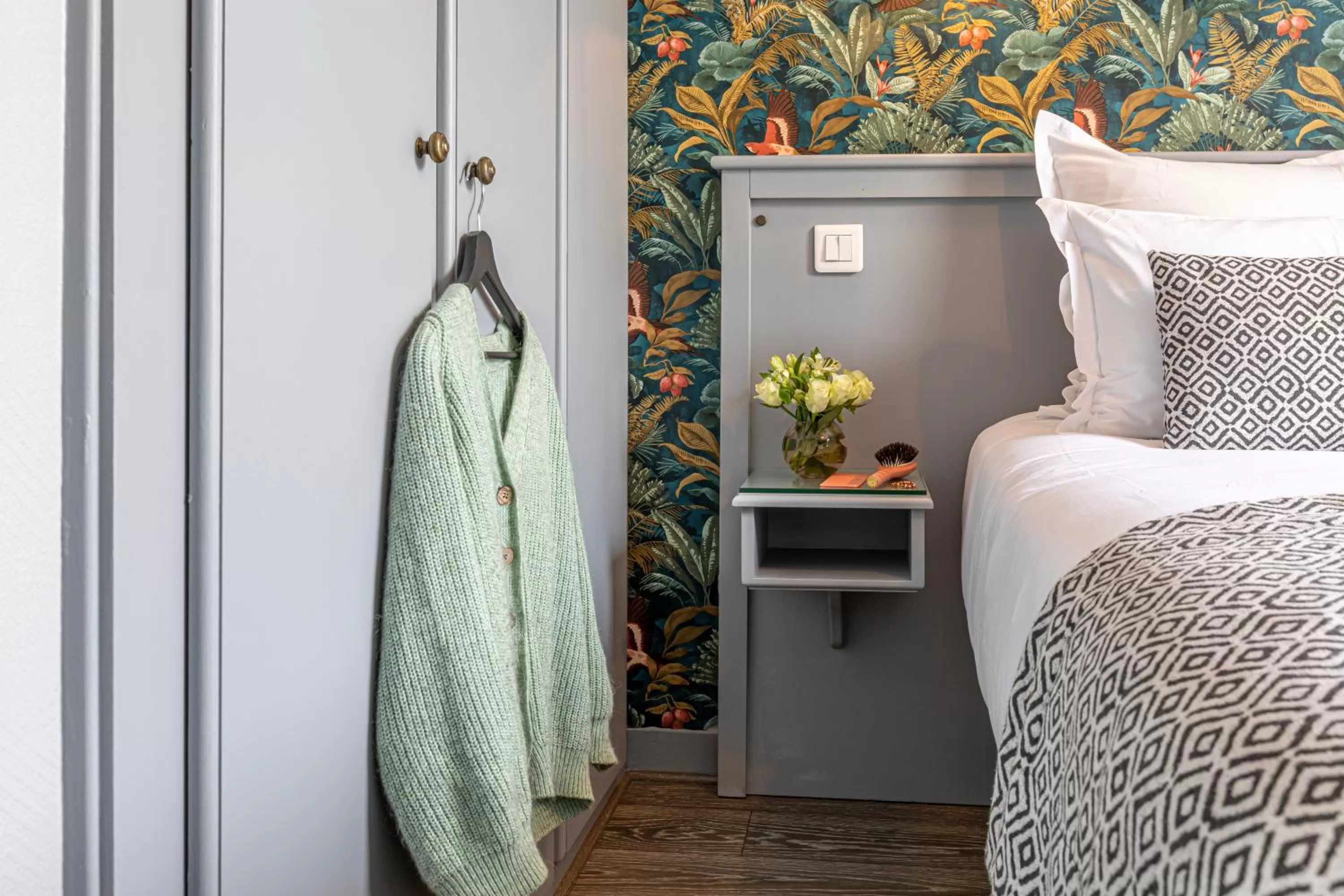 Bedroom, Bed in Splendid Hôtel