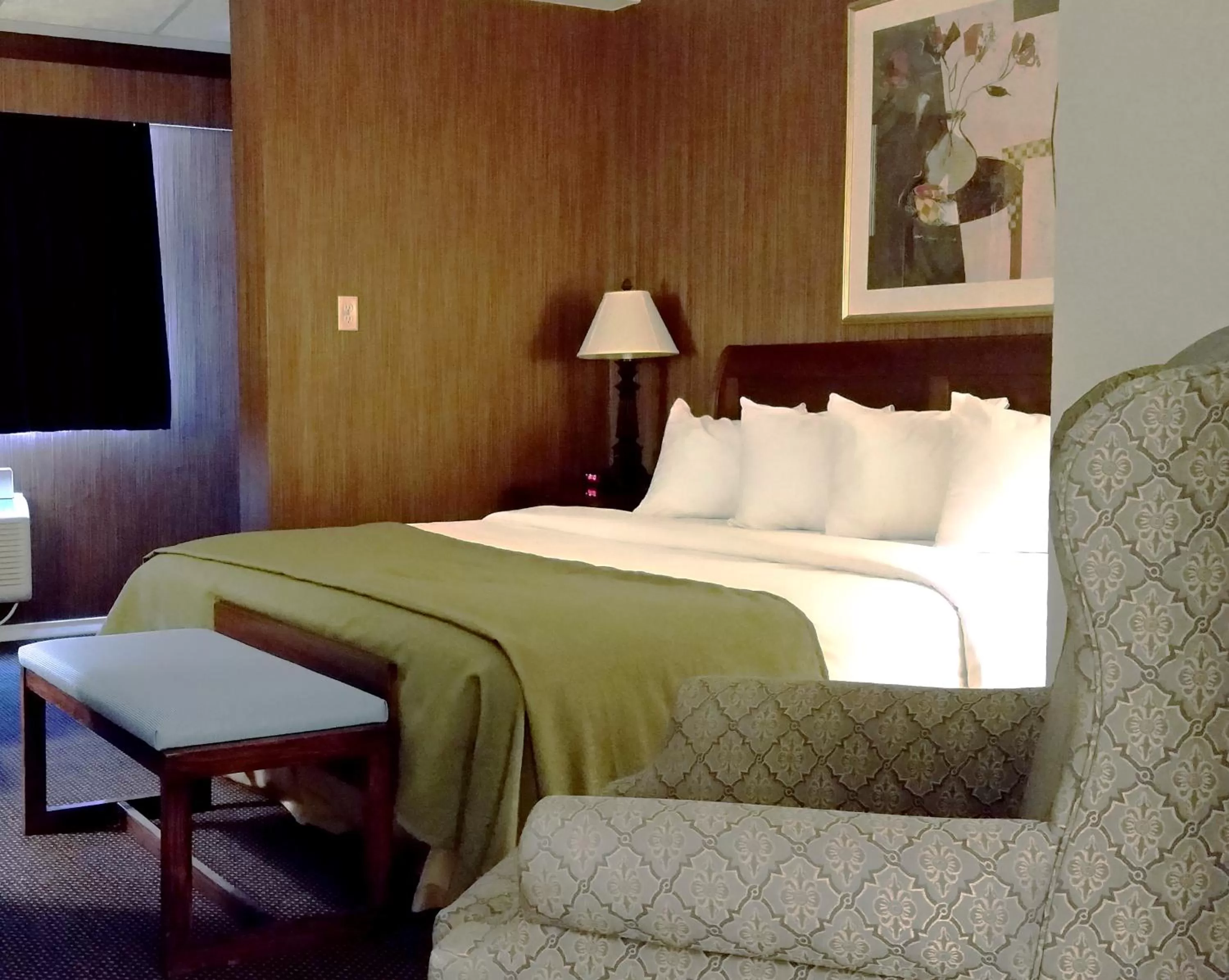 Photo of the whole room, Bed in Travel Inn - Watertown NY