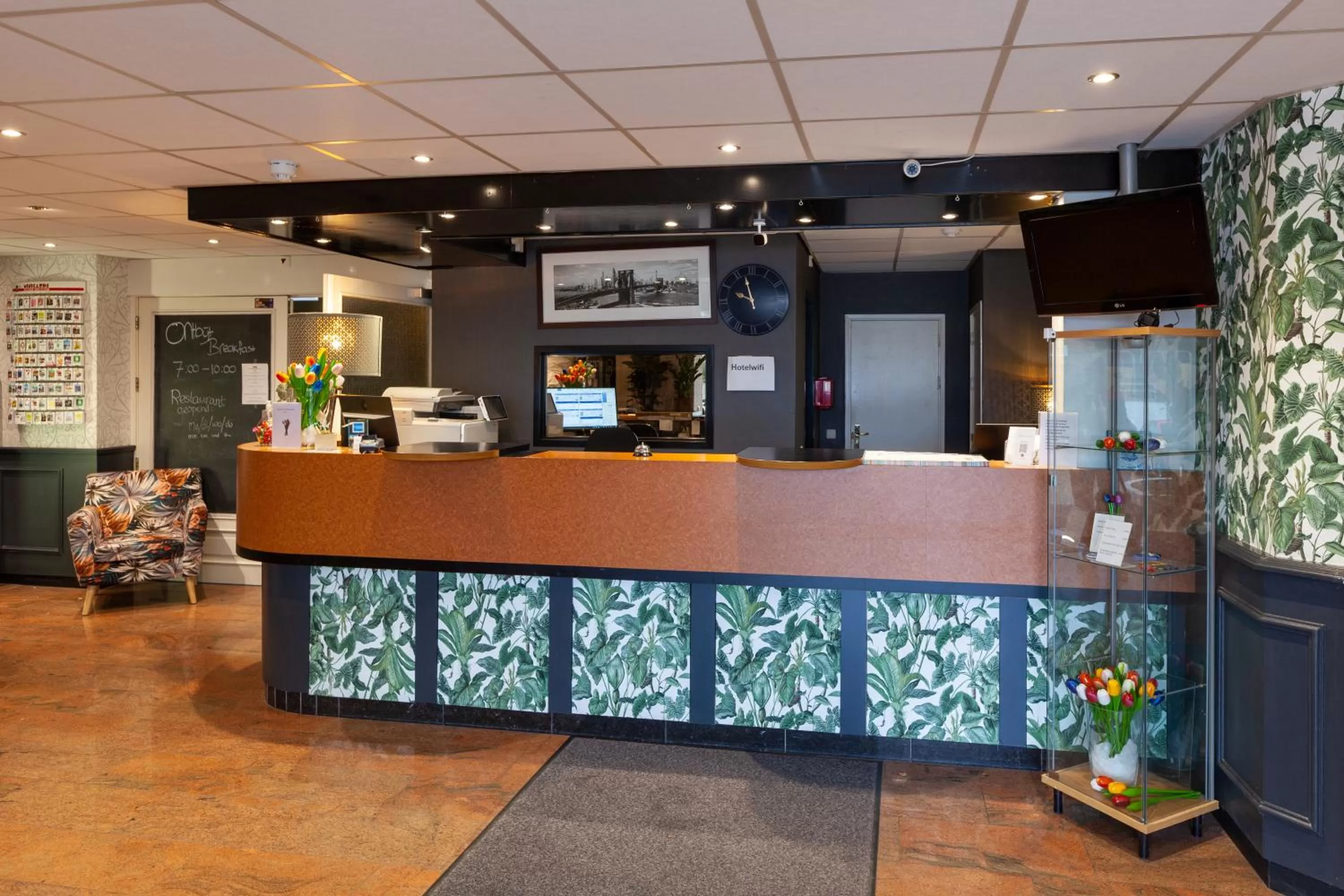 Lobby or reception in Amsterdam Hotel Uithoorn