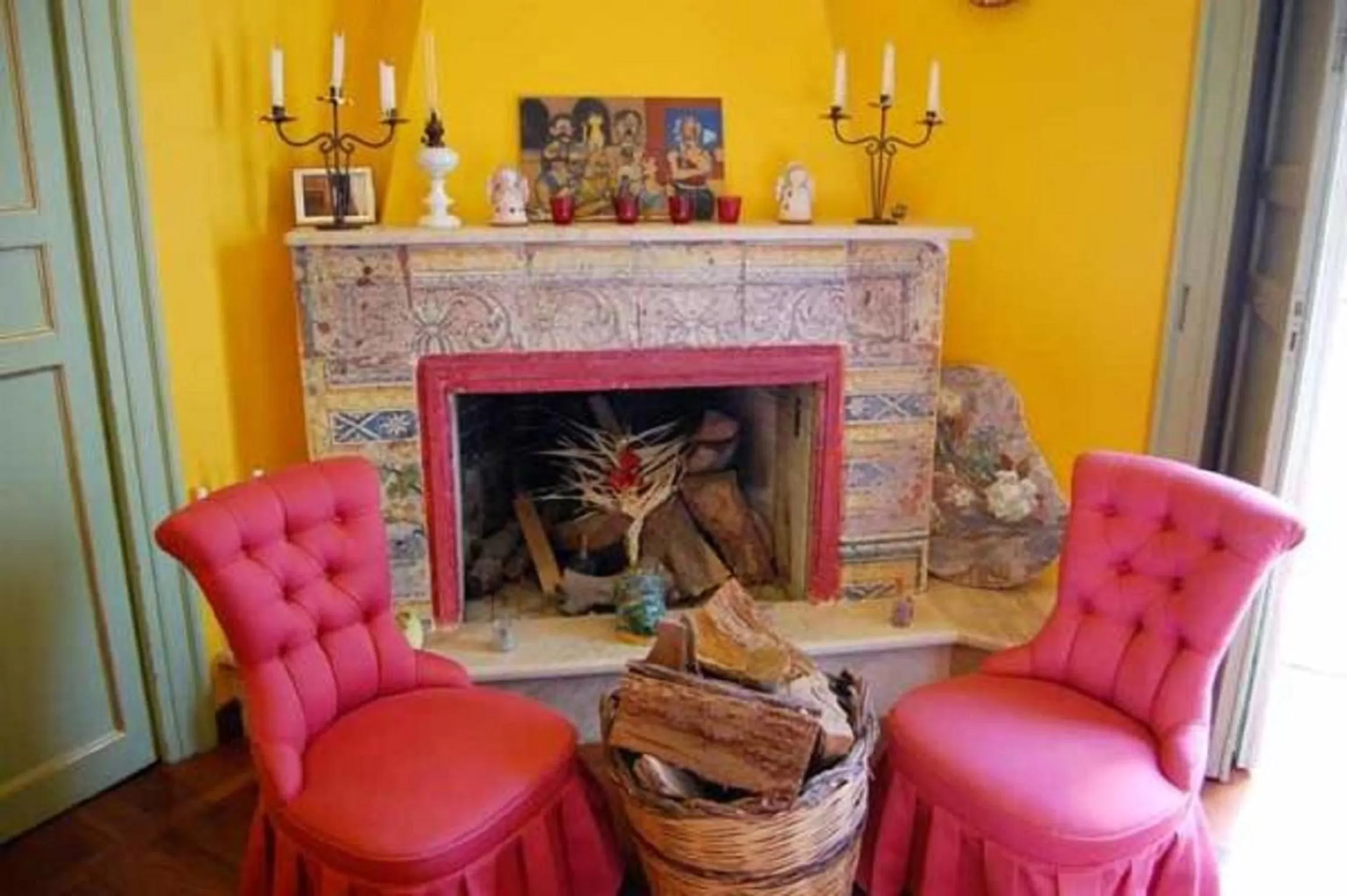 Living room in La dimora del genio