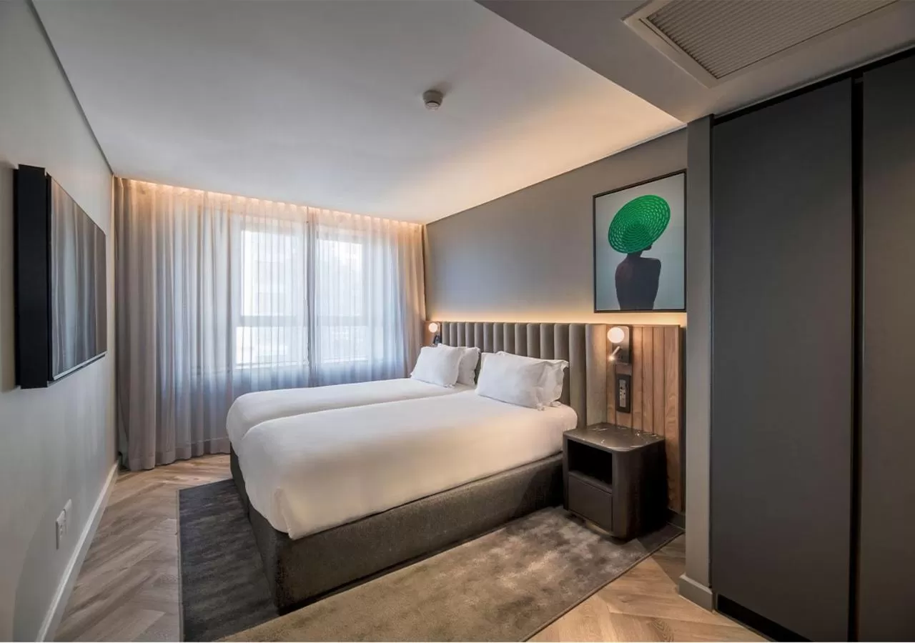 Bedroom, Bed in The Rockefeller Hotel by NEWMARK