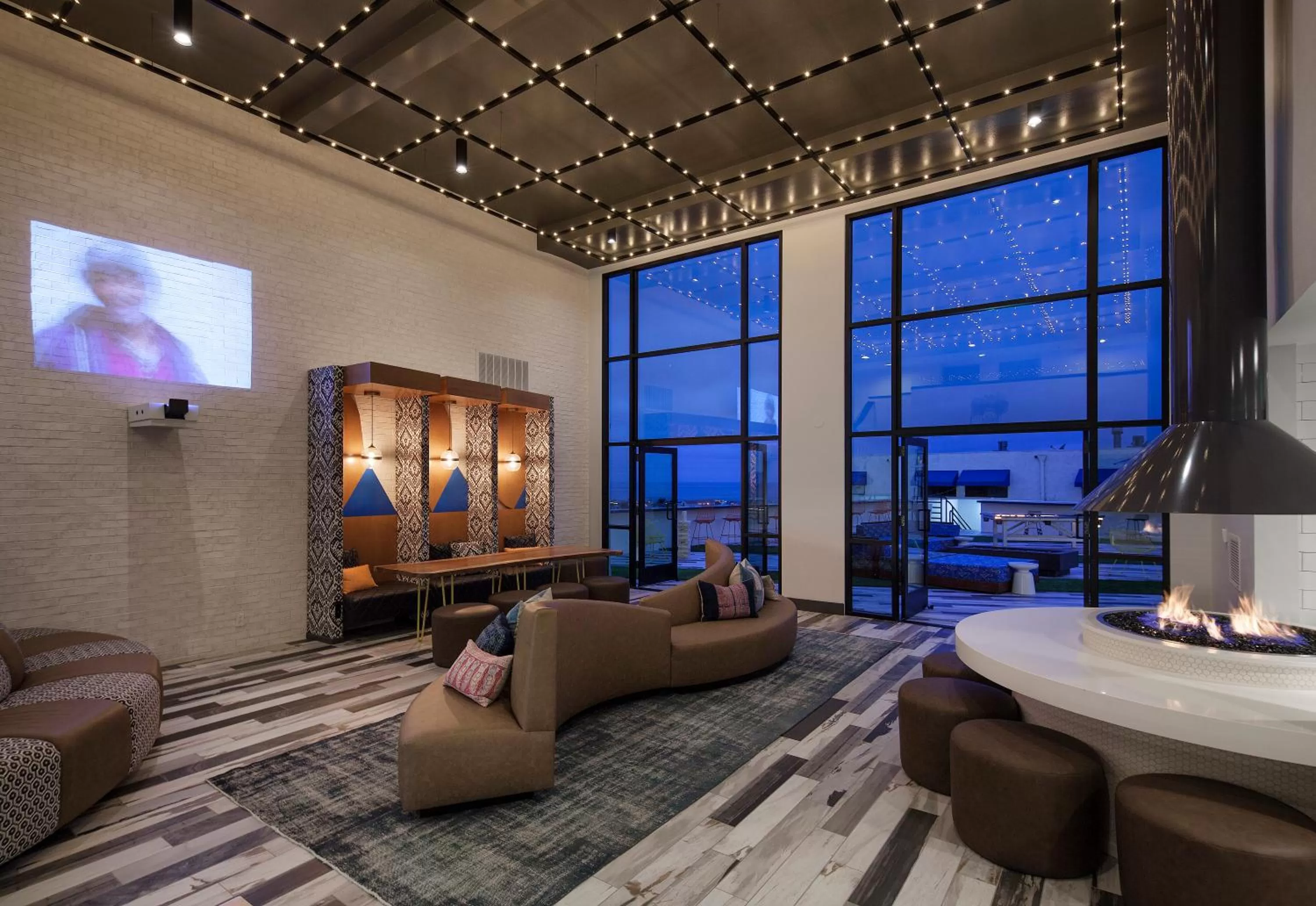 Lobby or reception in Hotel Hermosa