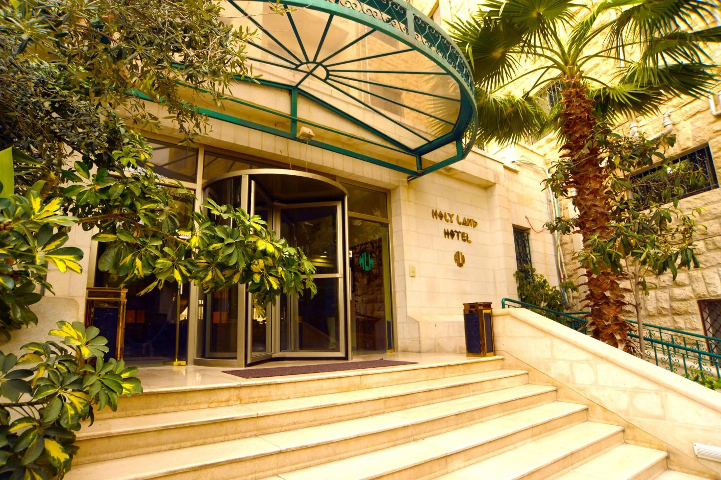 Facade/entrance in Holy Land Hotel