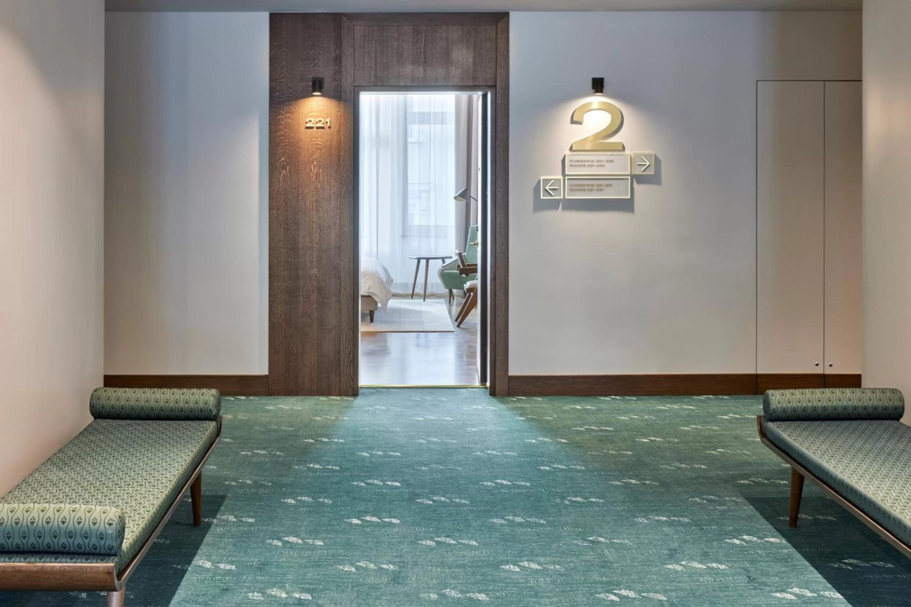 Area and facilities, Bed in Neringa Hotel