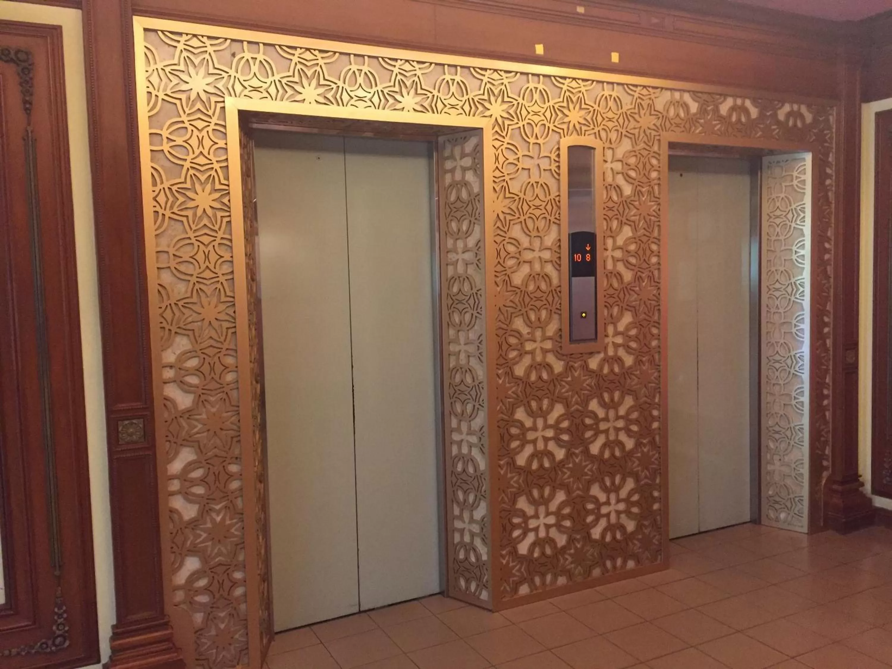 elevator in MIDO Hotel