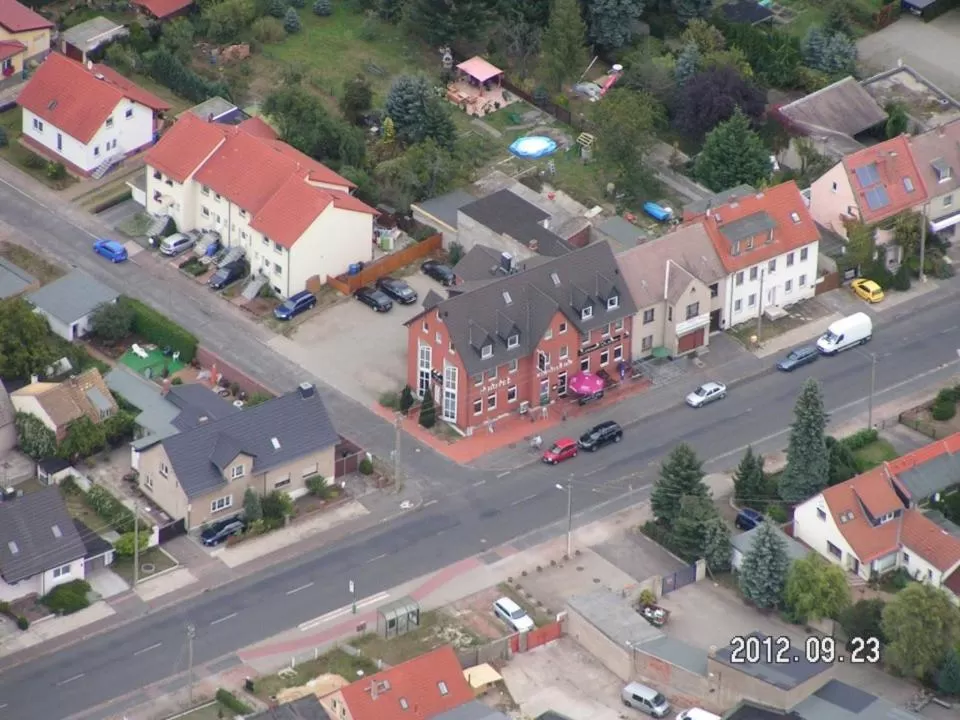 Bird's eye view in Pension Kuehnauer Hof
