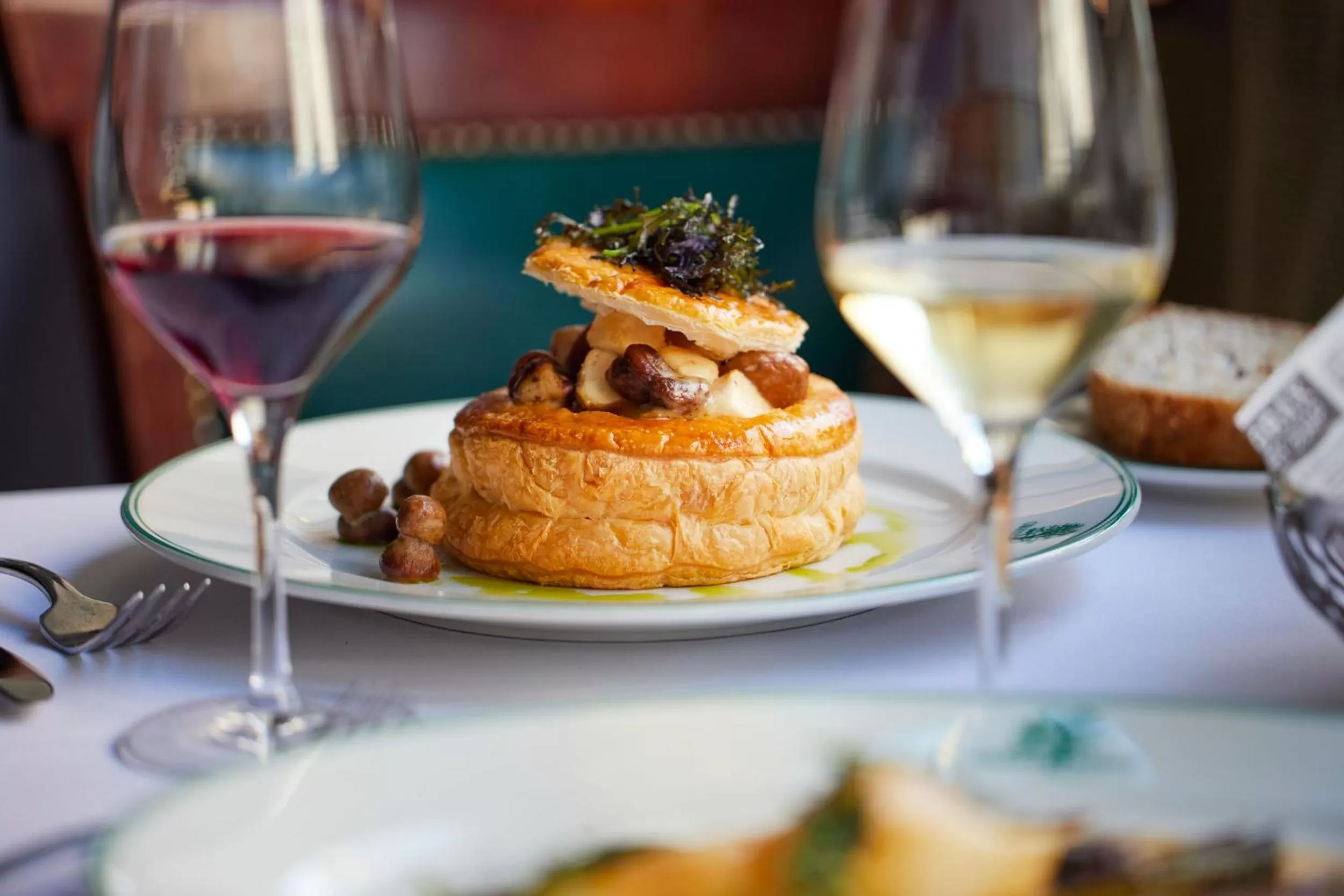 Food in Lausanne Palace