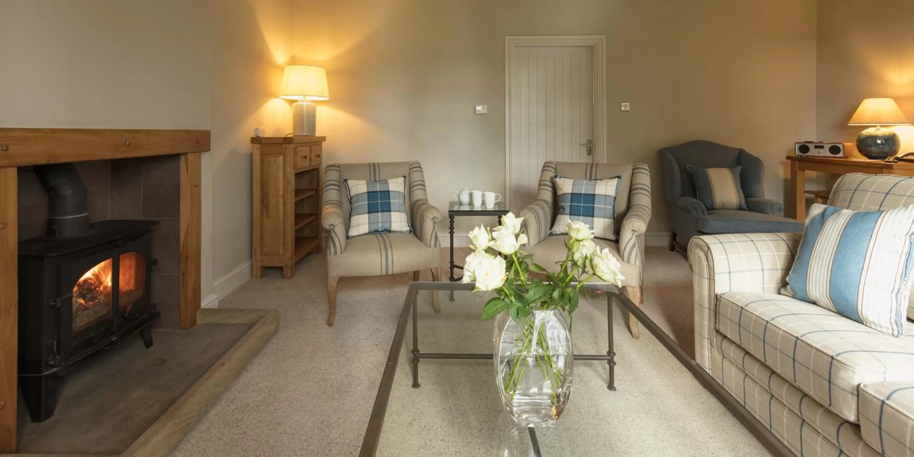 Living room in Farlam Hall Hotel & Restaurant