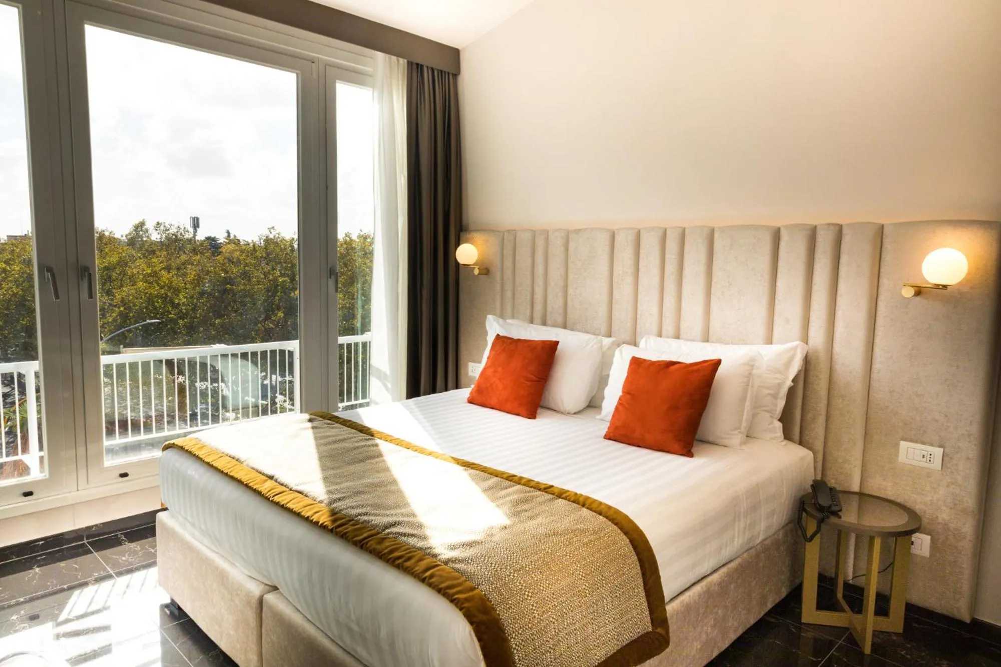 Bed in Villa Zaccardi