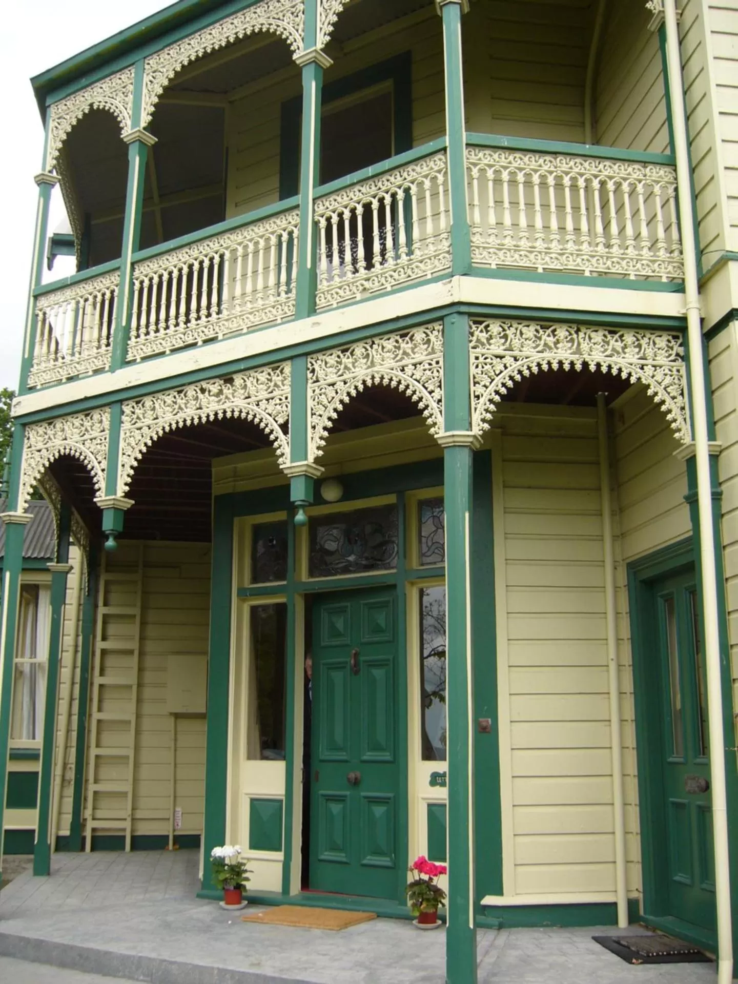 Facade/Entrance in Forest Manor