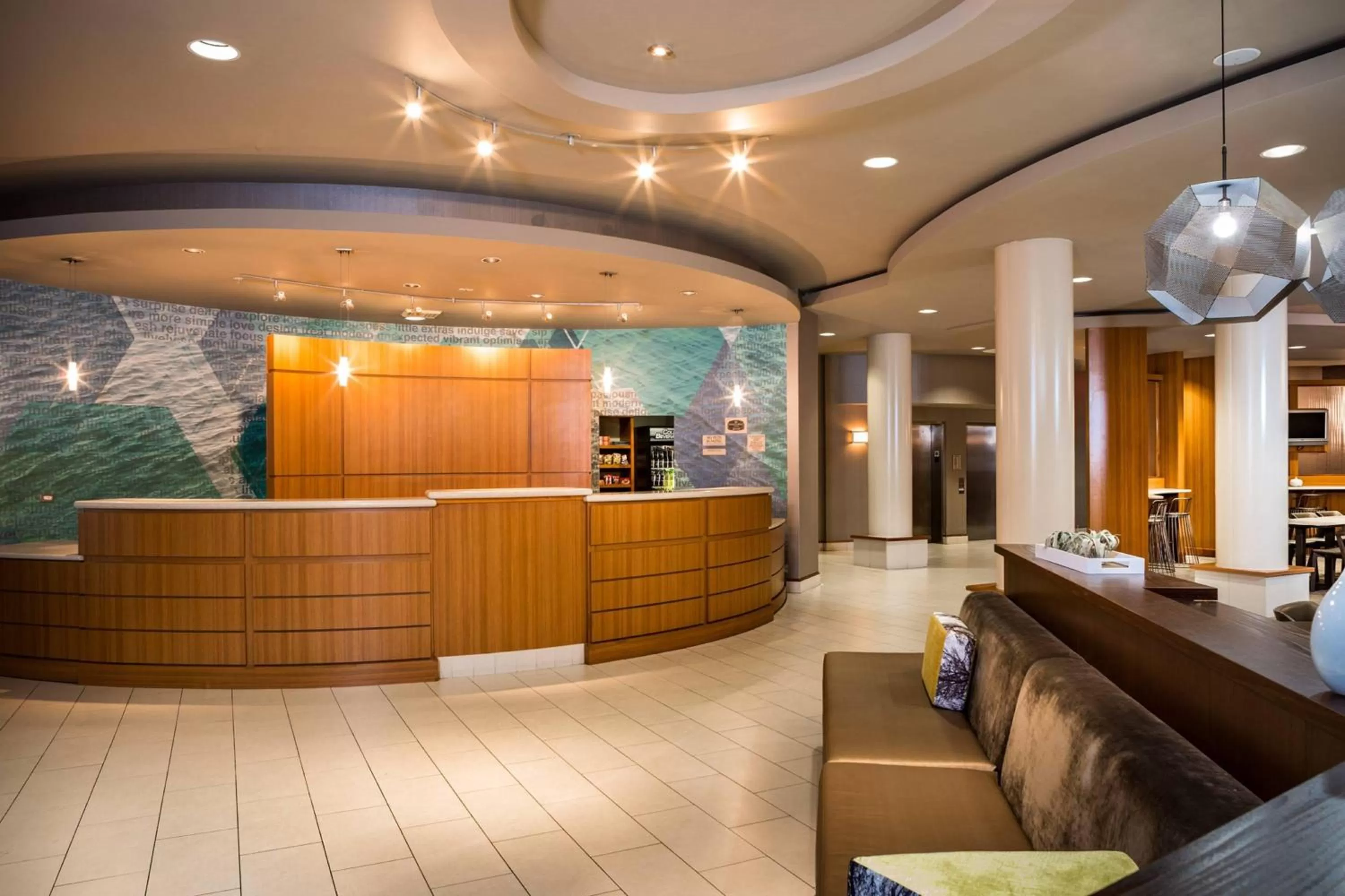 Lobby or reception in SpringHill Suites Hampton