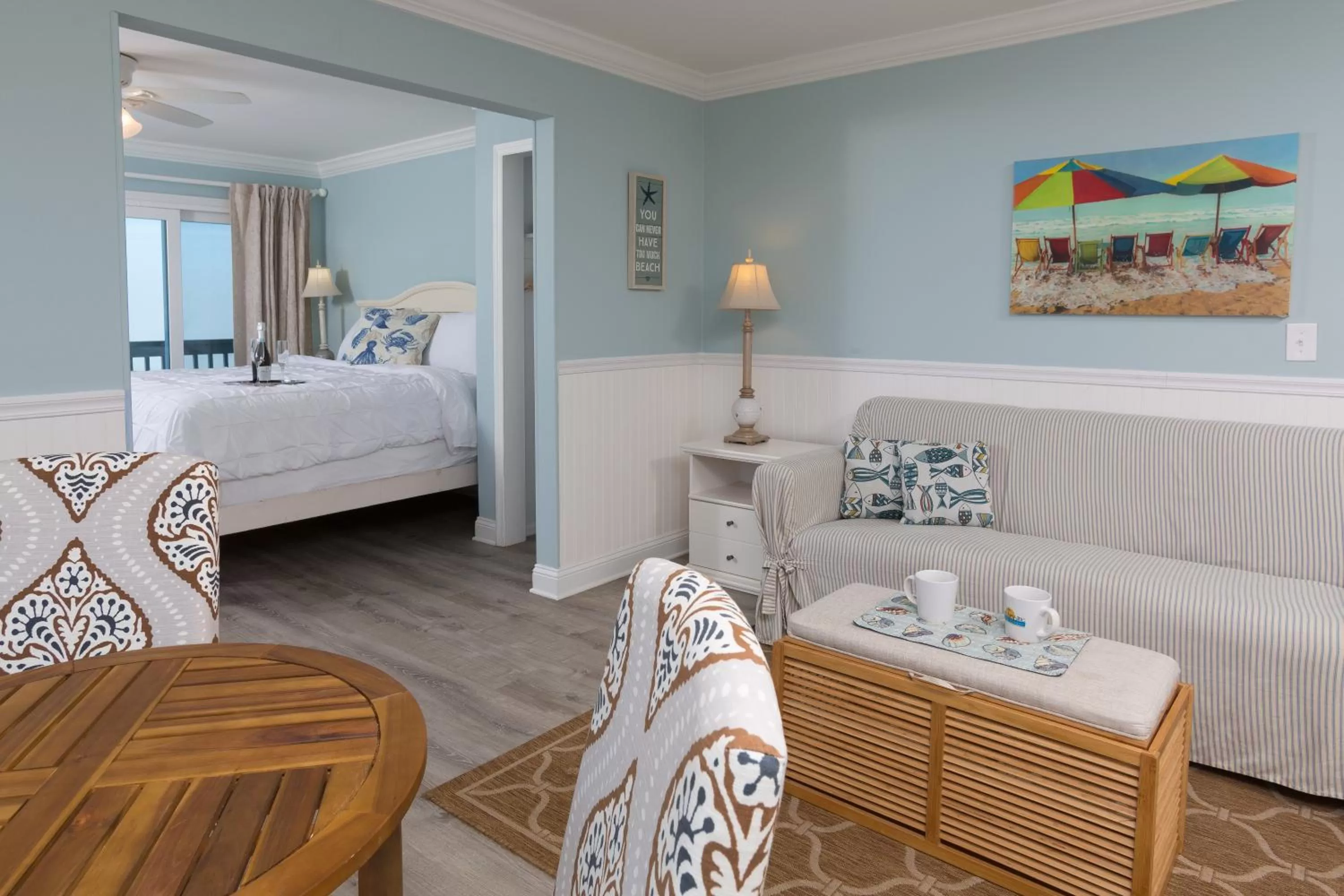 Day, Seating Area in The Saint Augustine Beach House