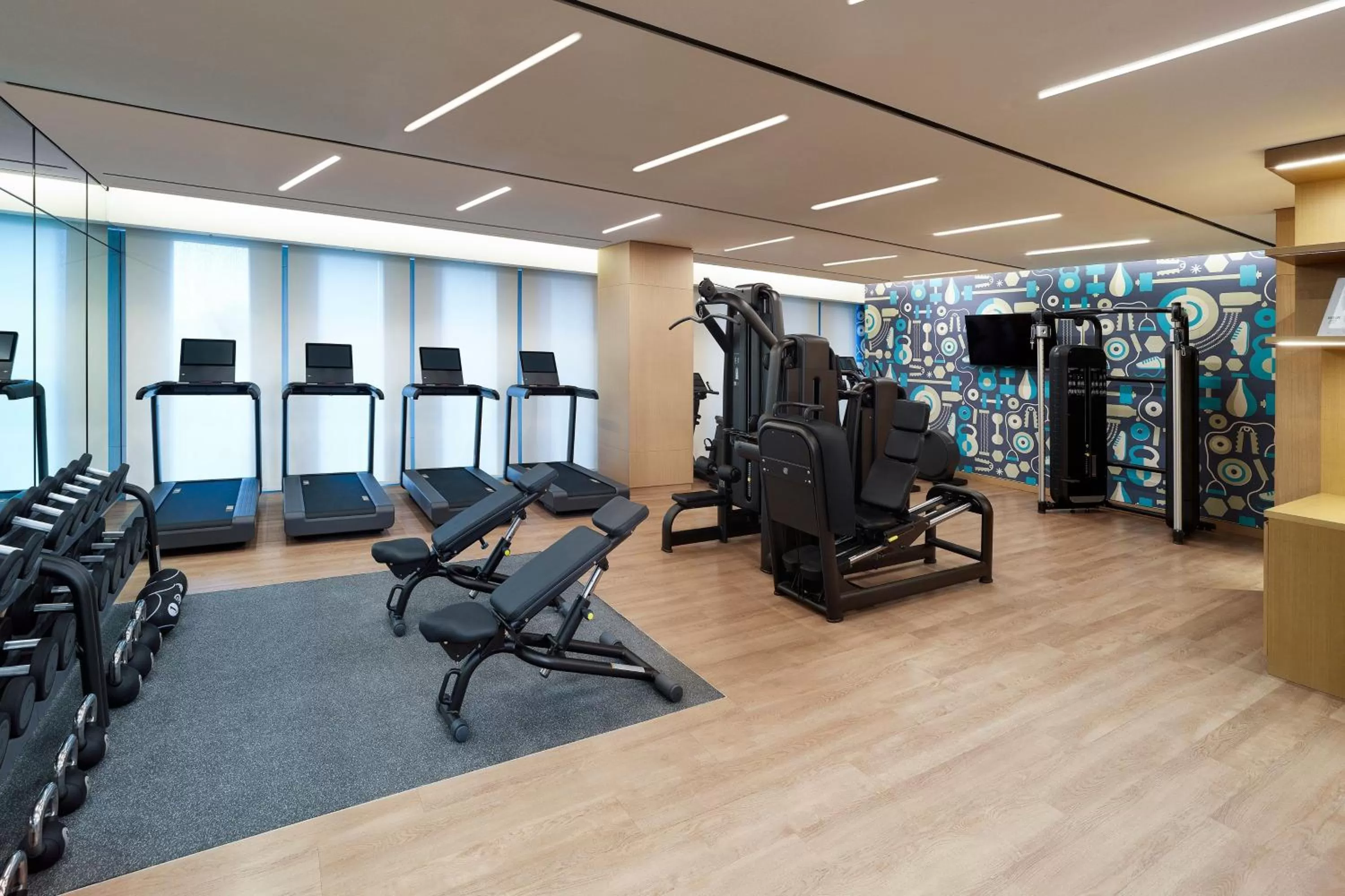 Fitness centre/facilities in Le Meridien Seoul Myeongdong