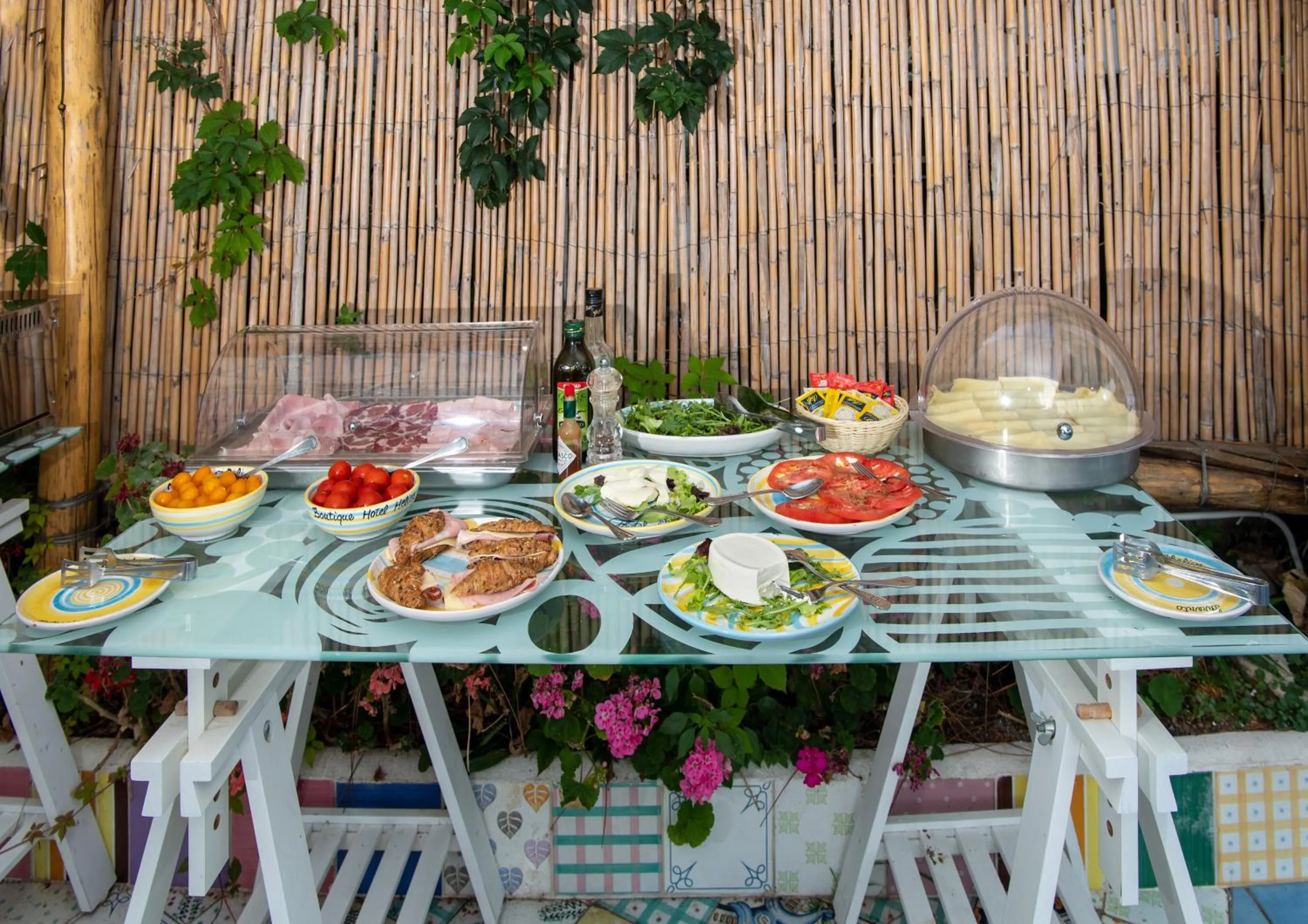 Buffet breakfast in Boutique Hotel Helios