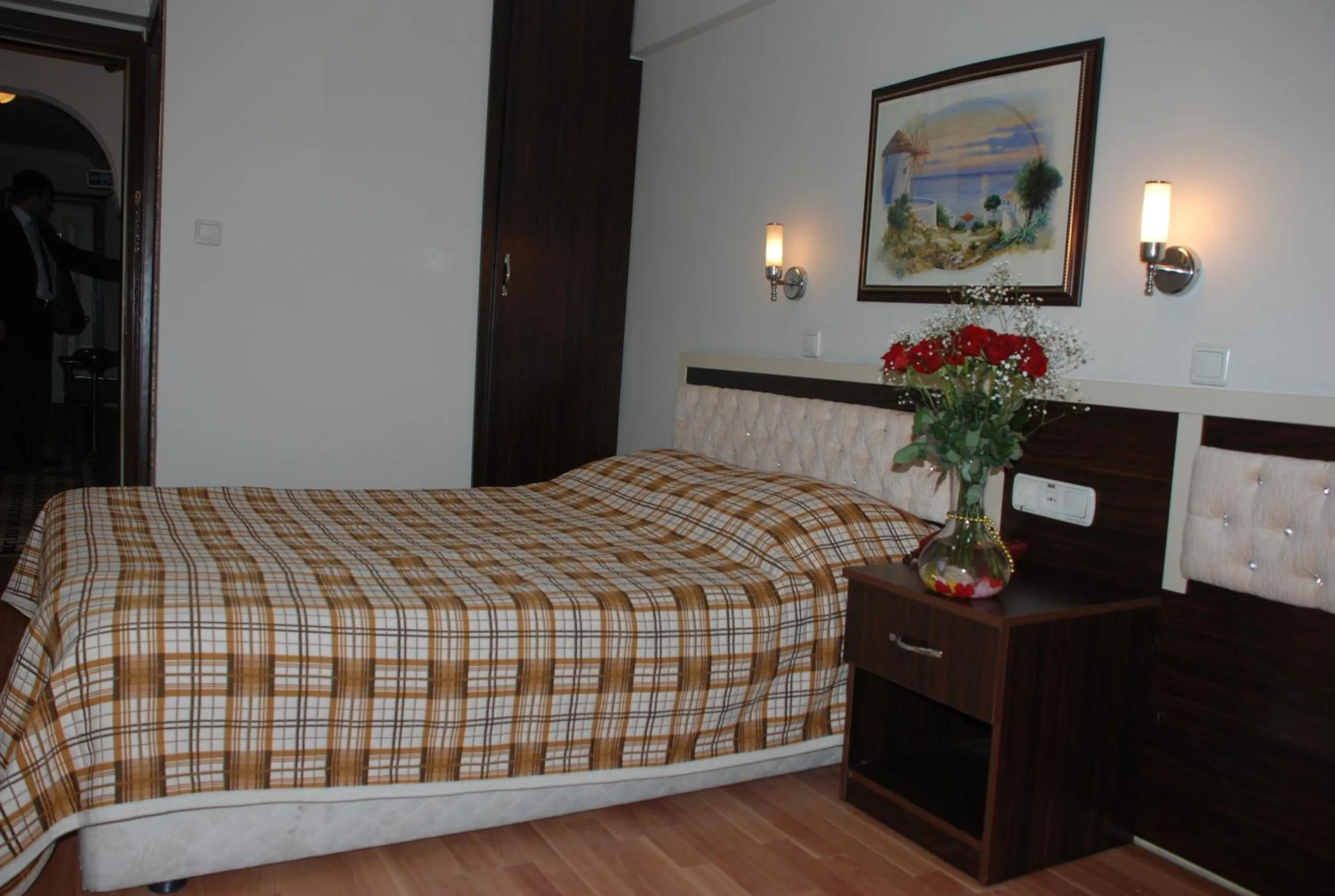 Bed in Hotel Grand Mark