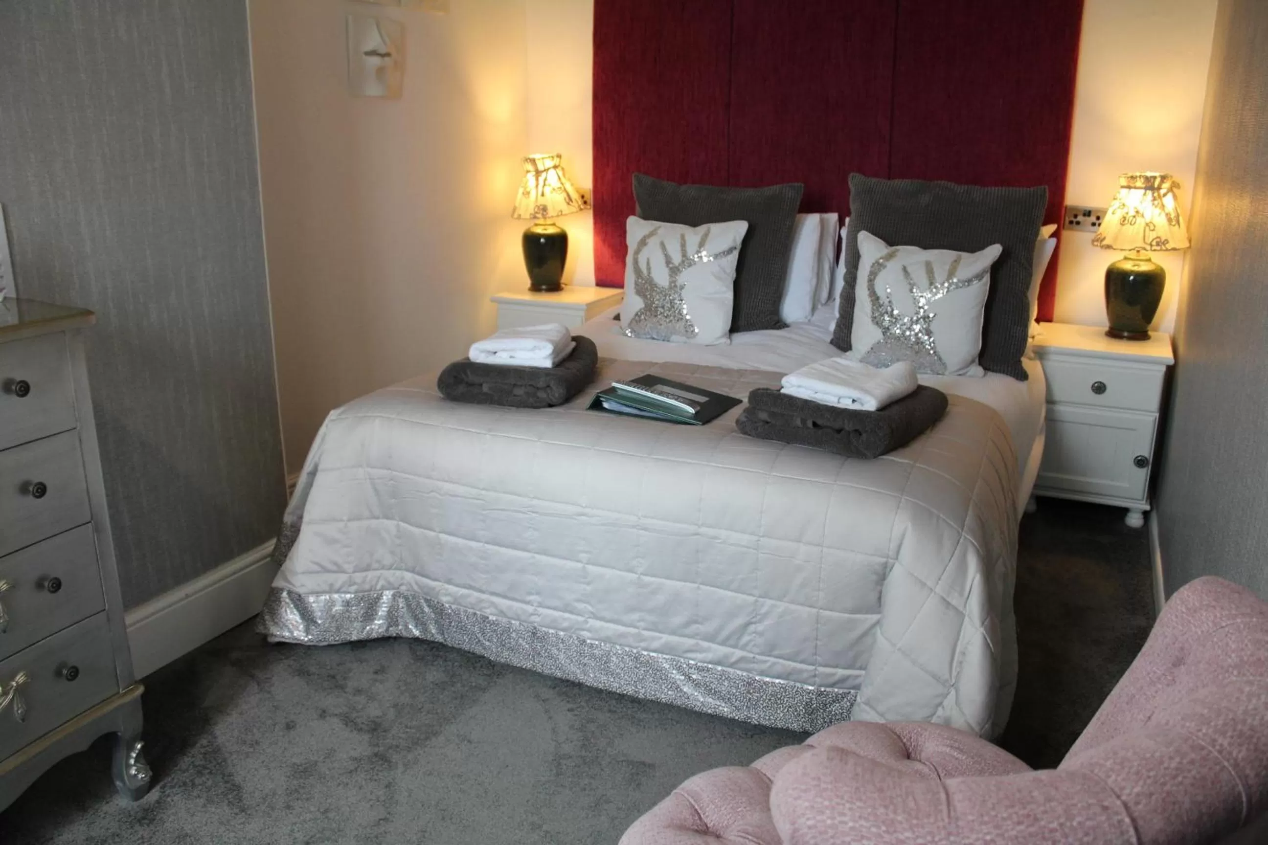 Bed in Copper Beech House