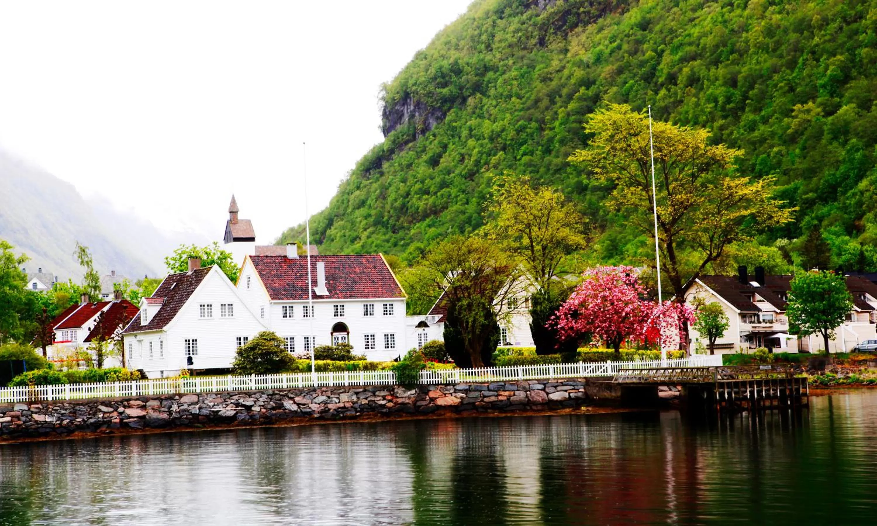 Natural landscape in Øren Hotel