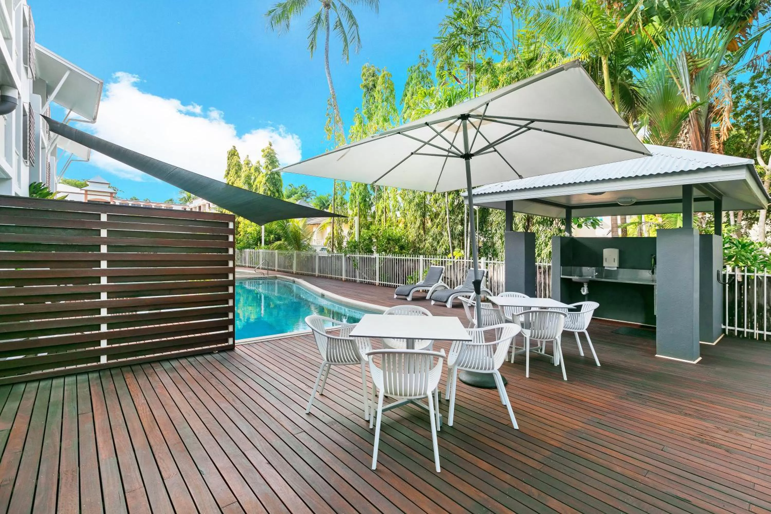 Swimming pool in Mantra Aqueous on Port