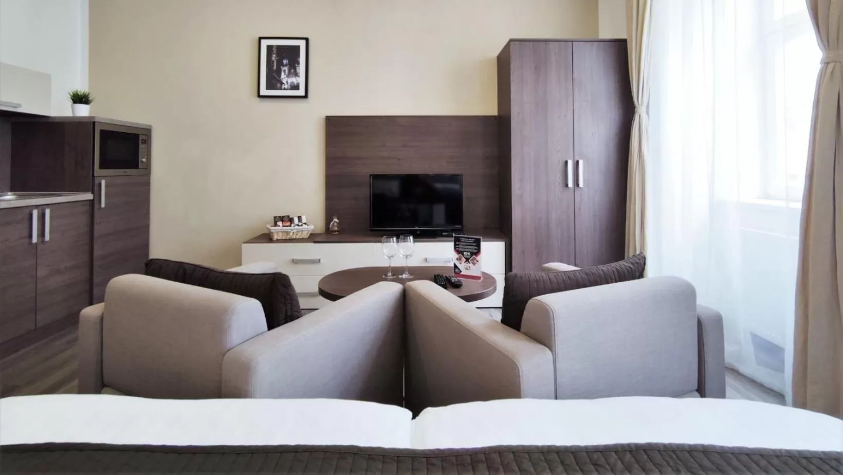 TV and multimedia in Hotel Residence Spalena