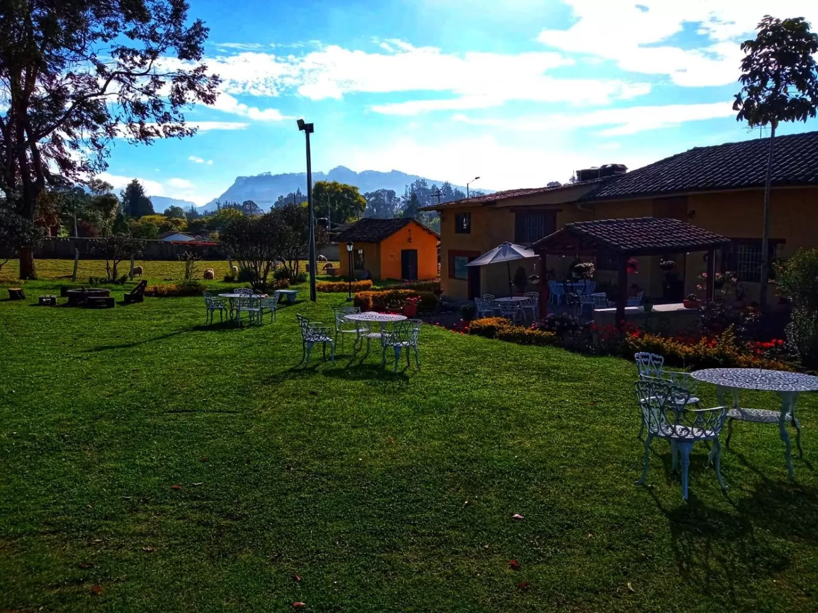 Garden view in Hotel Campestre Franchesca