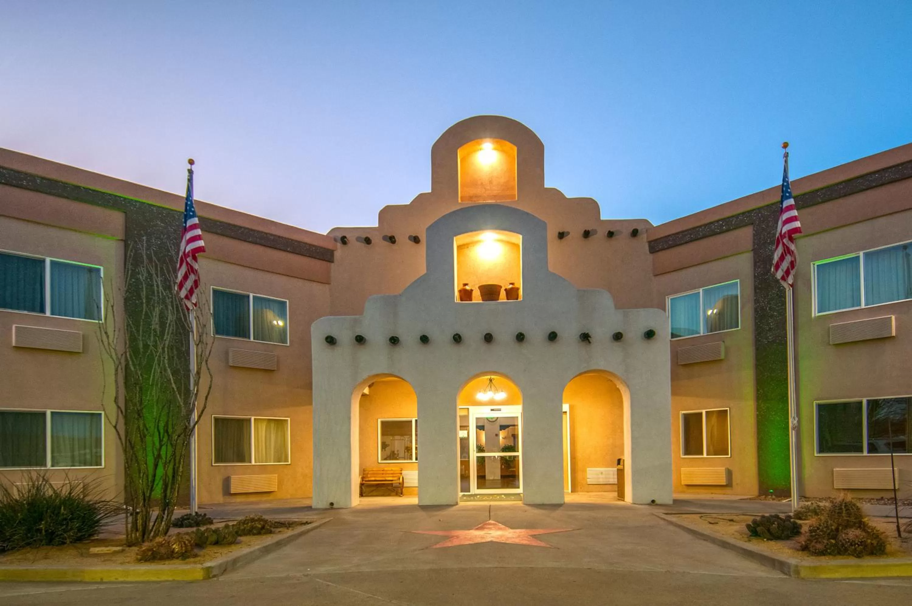 Property building in Quality Inn Alpine