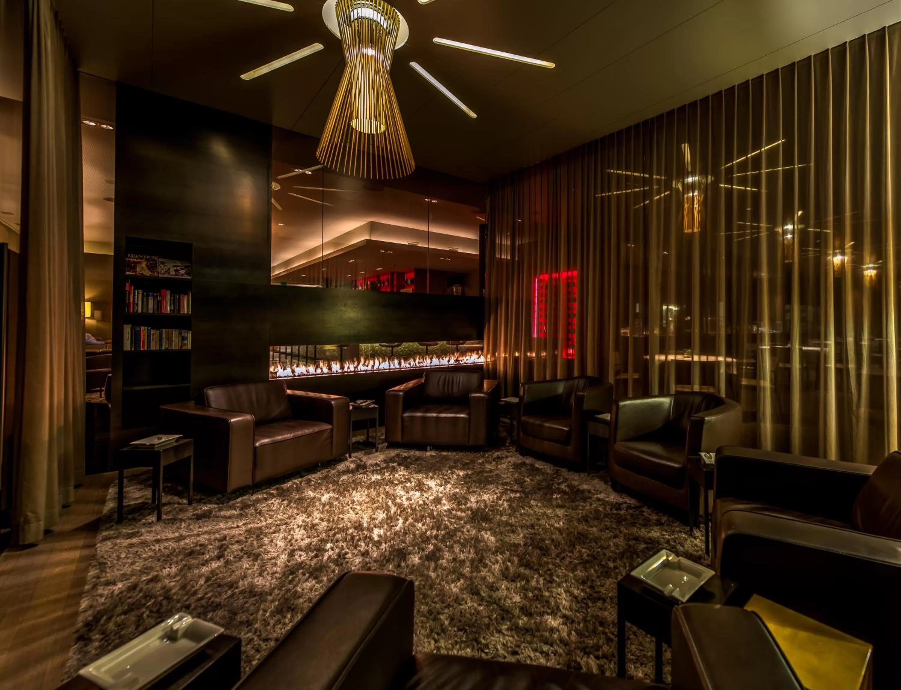 Lounge or bar in Wellnesshotel Golfpanorama